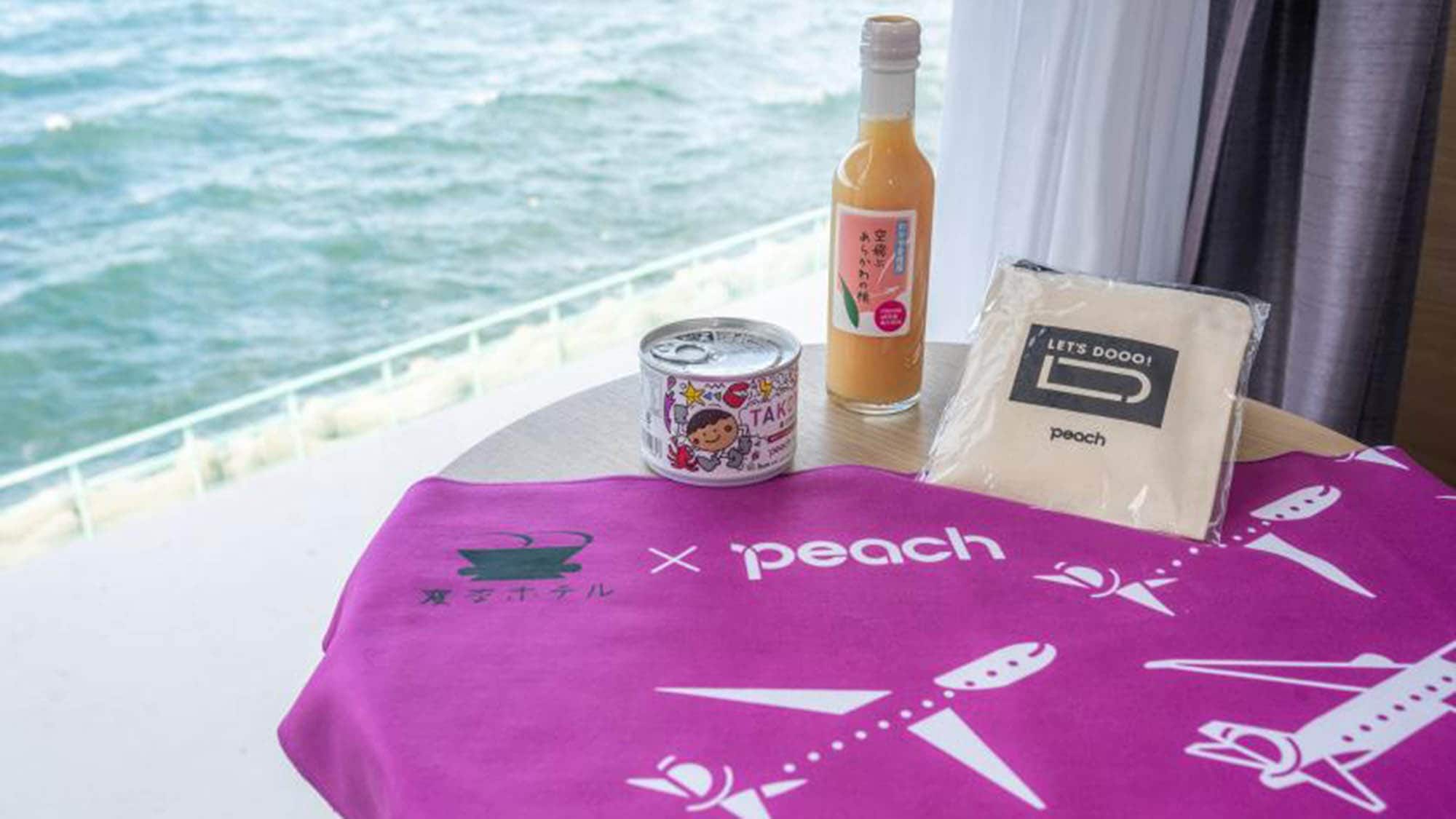 [Peach Room] Includes Peach original goods, limited to one room per day (non-smoking)