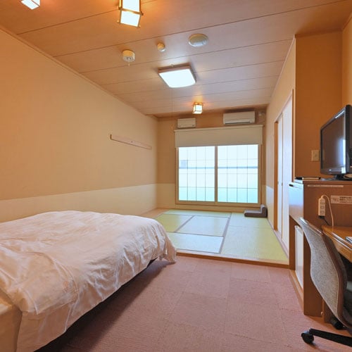 An example of a Japanese-Western style room