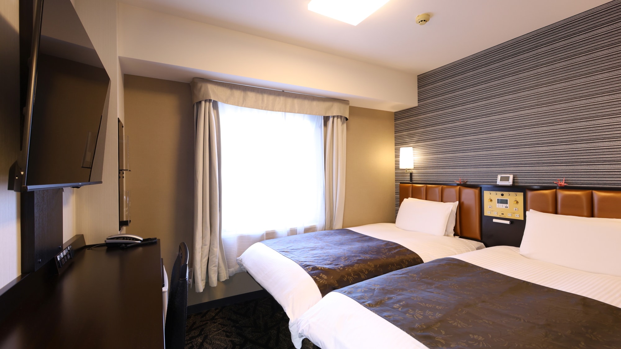 [Fasilitas kamar tamu akan diperbarui pada November 2025] Kamar twin (luas 15 m² / lebar tempat tidur 110 cm x 2)