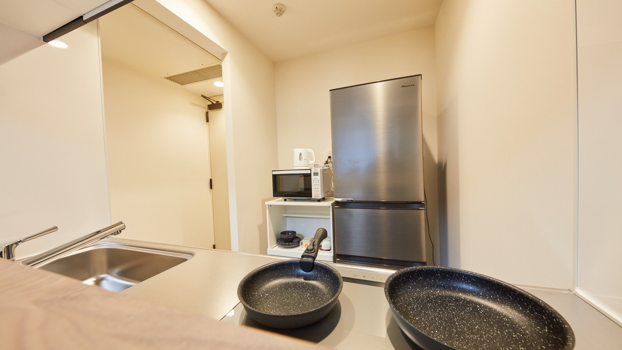 Family Life Plus (33.6㎡, bed width 120cm, kitchen, washing machine included)
