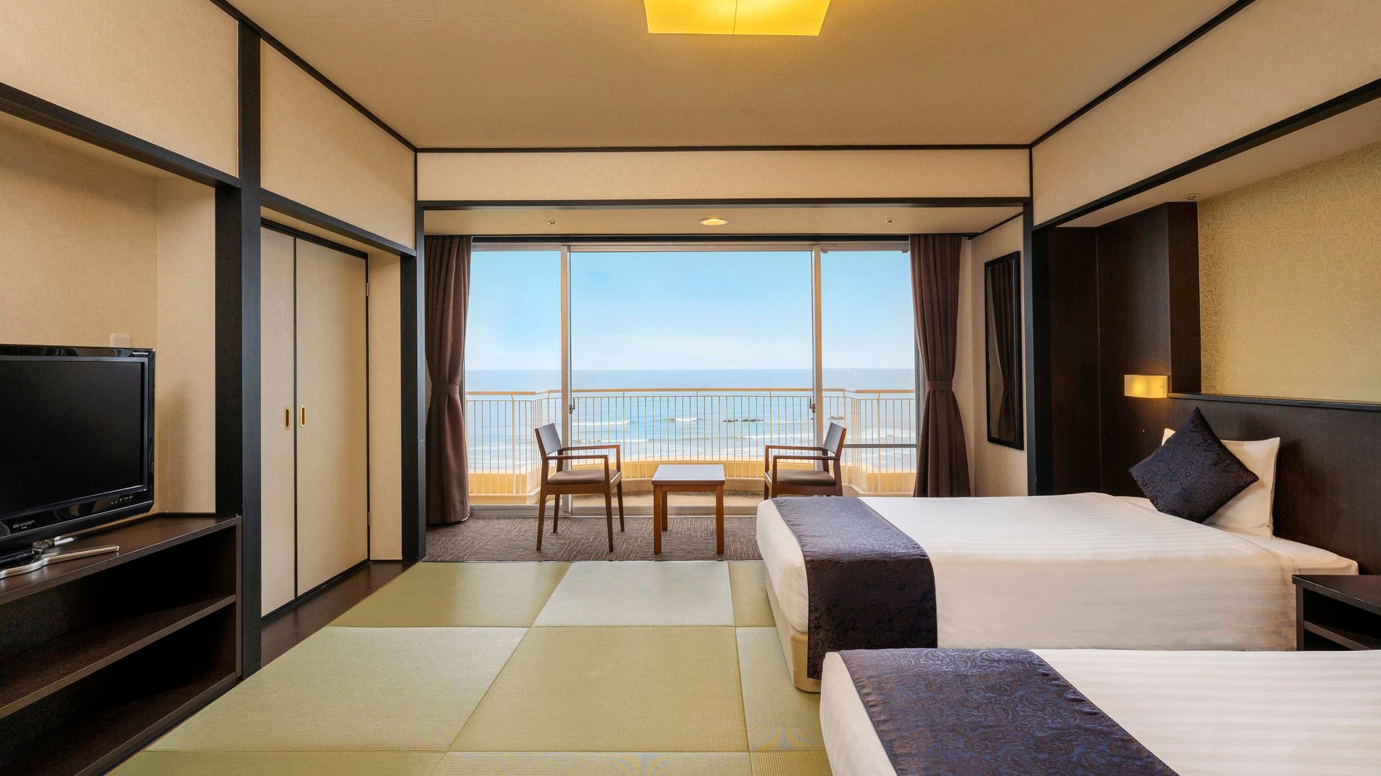 [海景] 日本雙床房