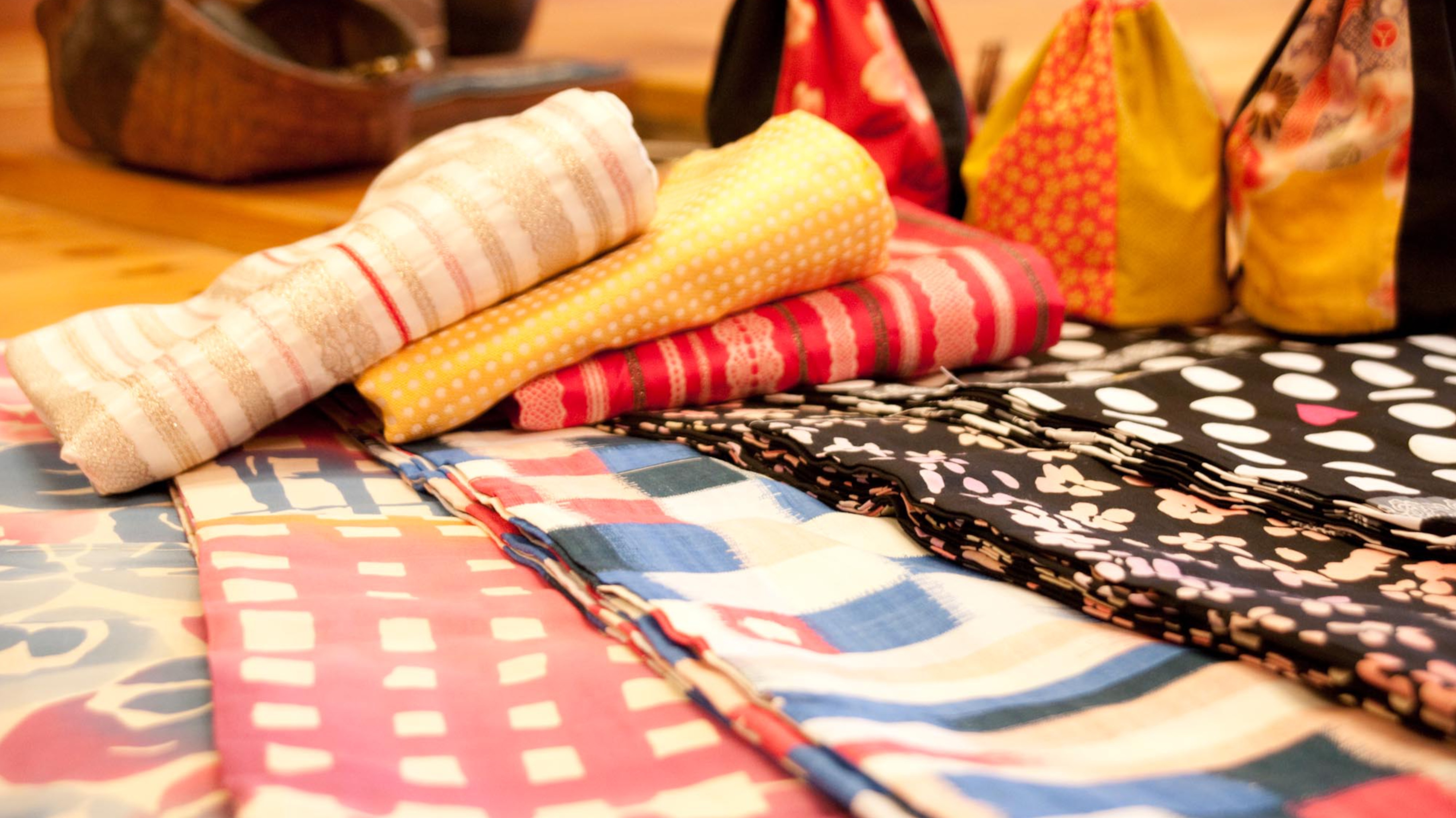 Free rental yukata (some branded items available)