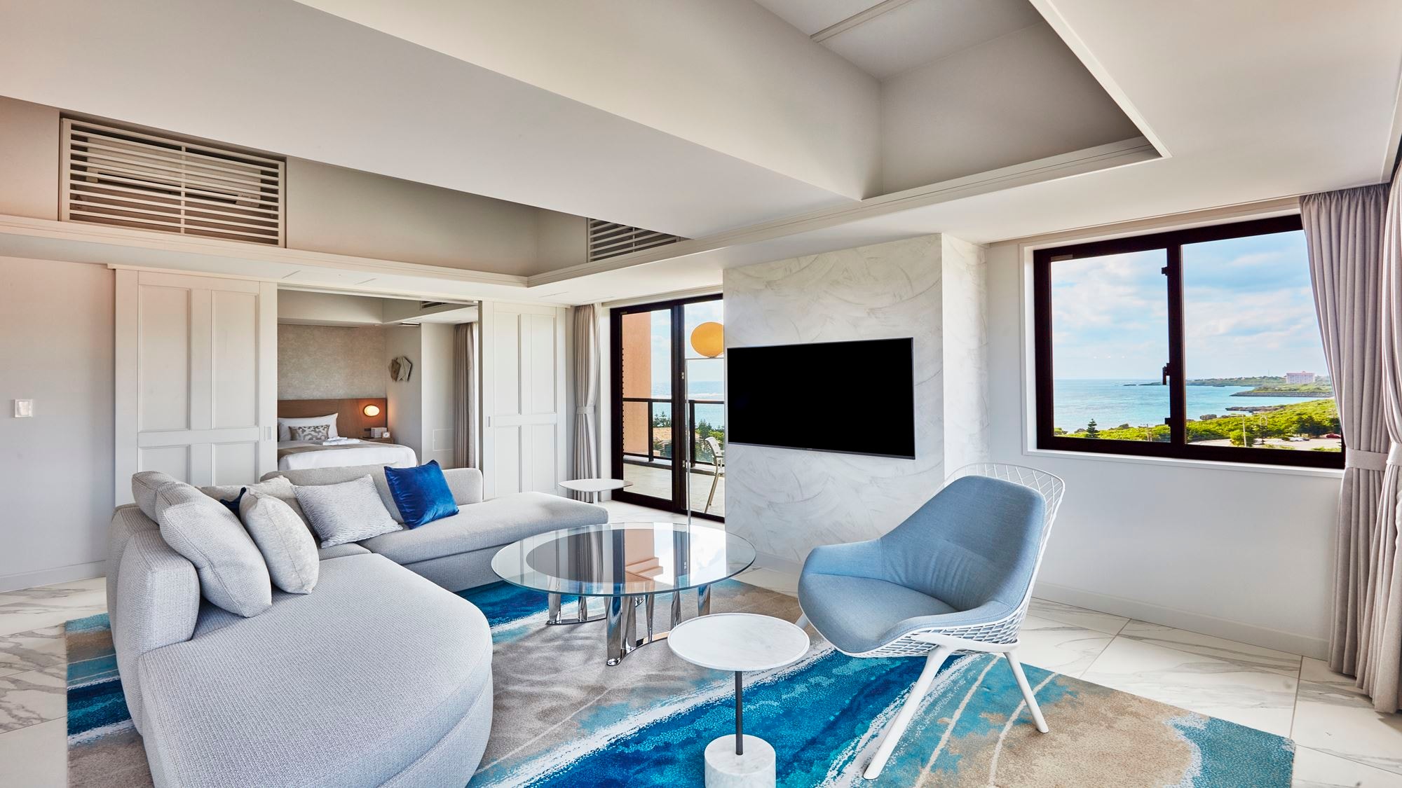 [Premier Corner Suite 1 Bedroom (87 sqm/6th-10th floors) <Resort View>]