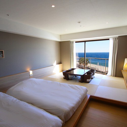 [Tầng 8] Phòng Nhật-Tây hiện đại★6 chiếu tatami + futon [không hút thuốc]