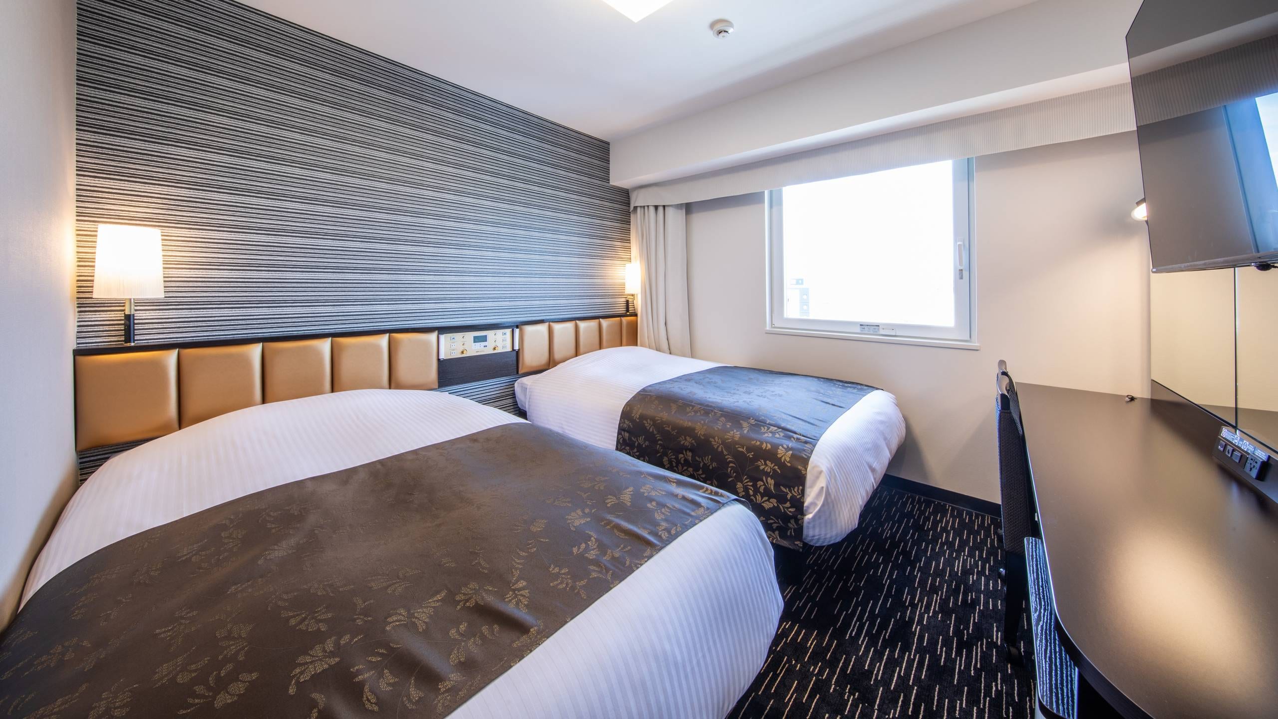[Gedung pusat] Kamar twin