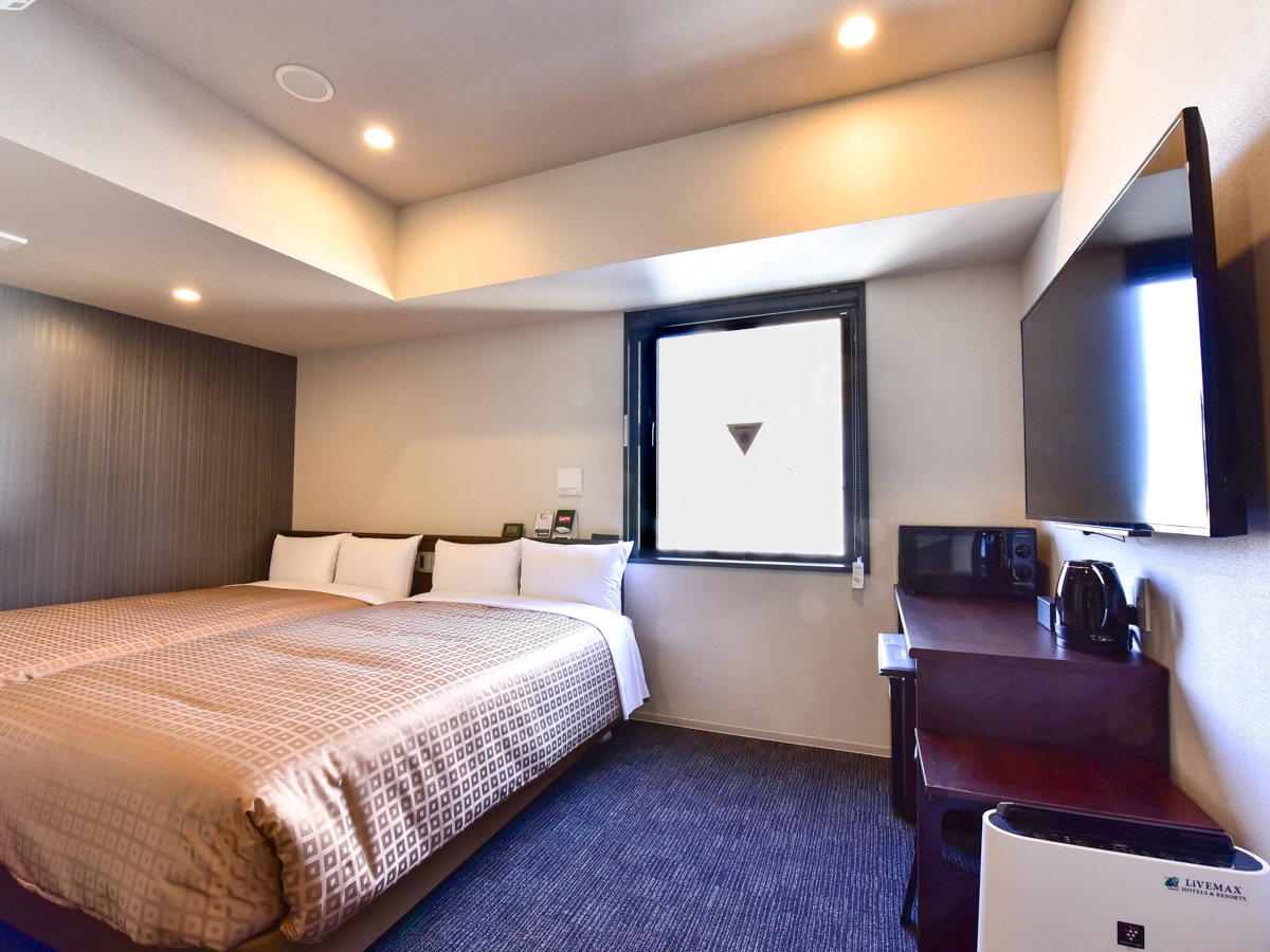 [Twin room] Twin room with a full range of room items ♪