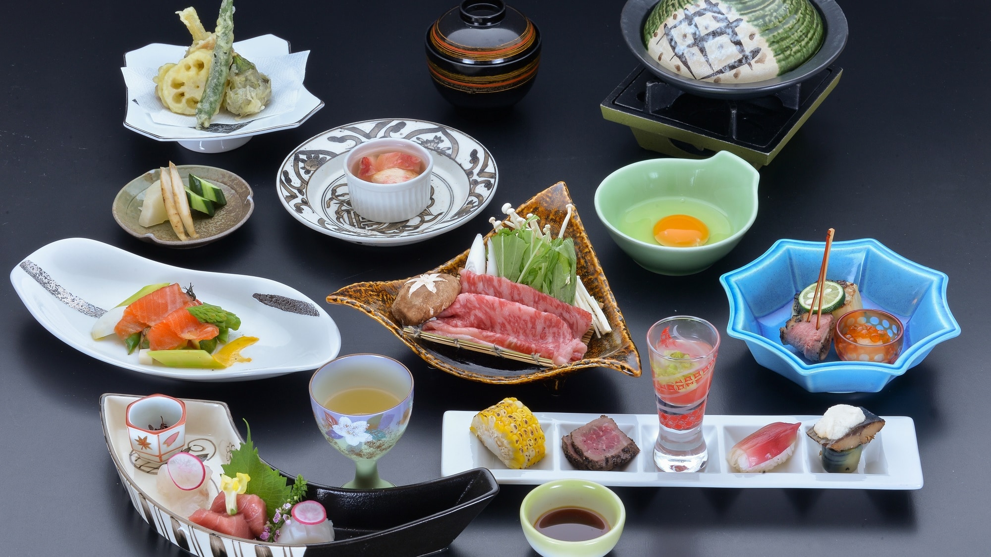 标准信州牛肉怀石料理/图片 图片