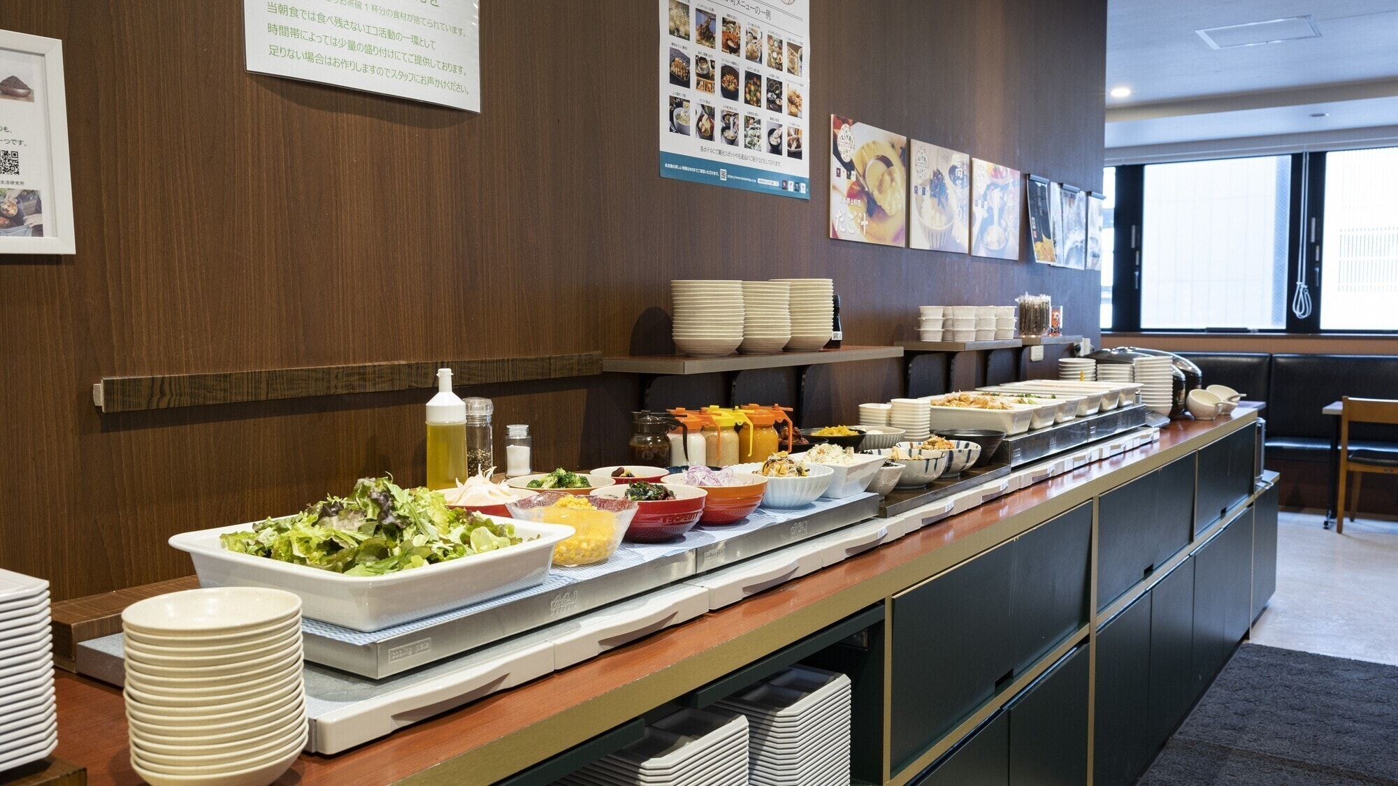 [Breakfast] Buffet table