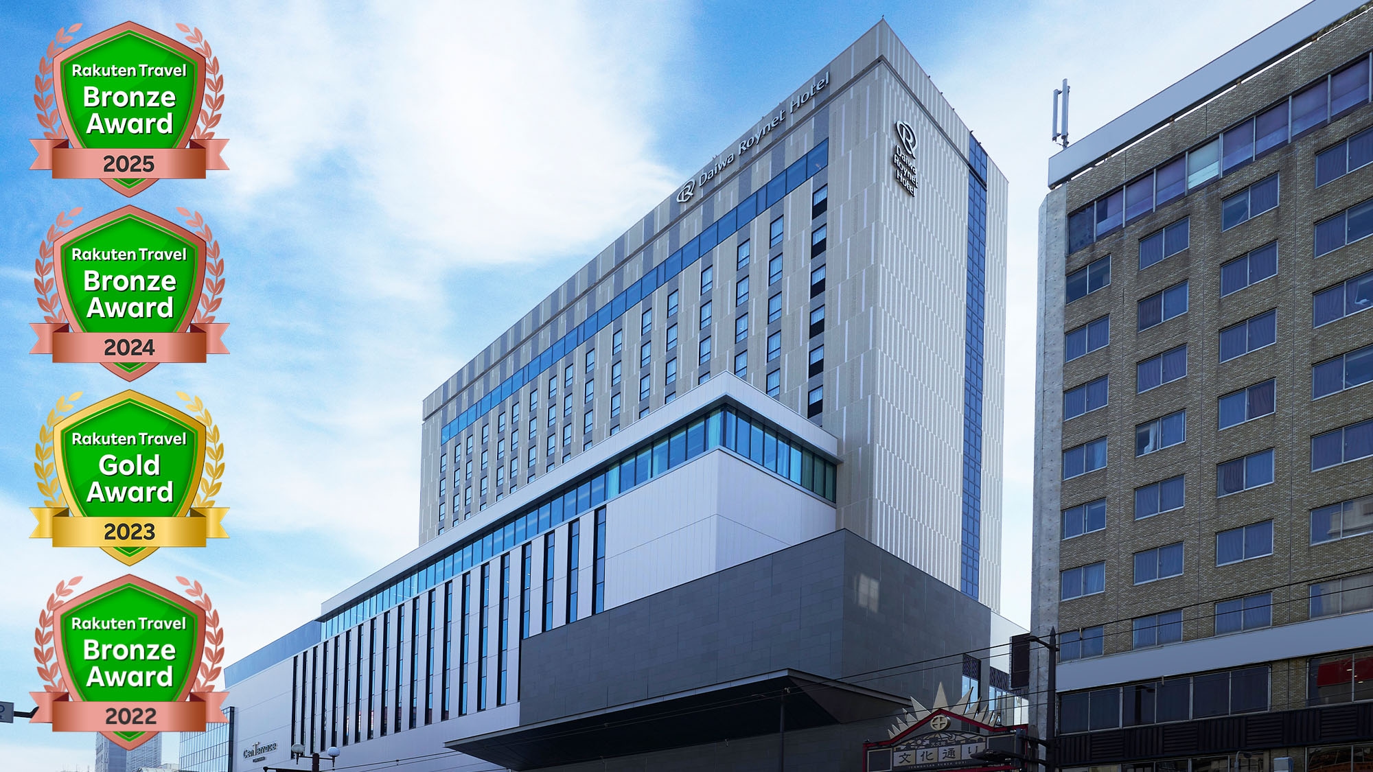 楽天トラベルアワード2025受賞ロゴ入り