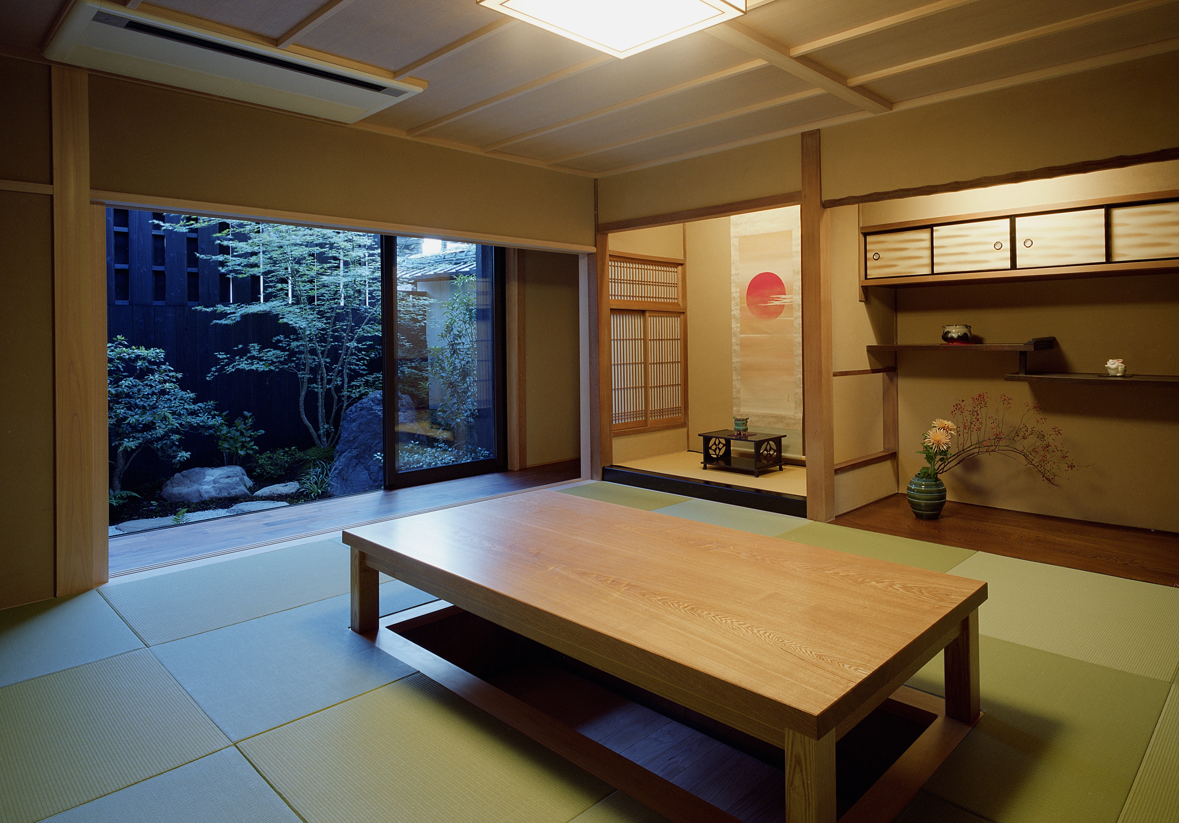 정원 일본식 방