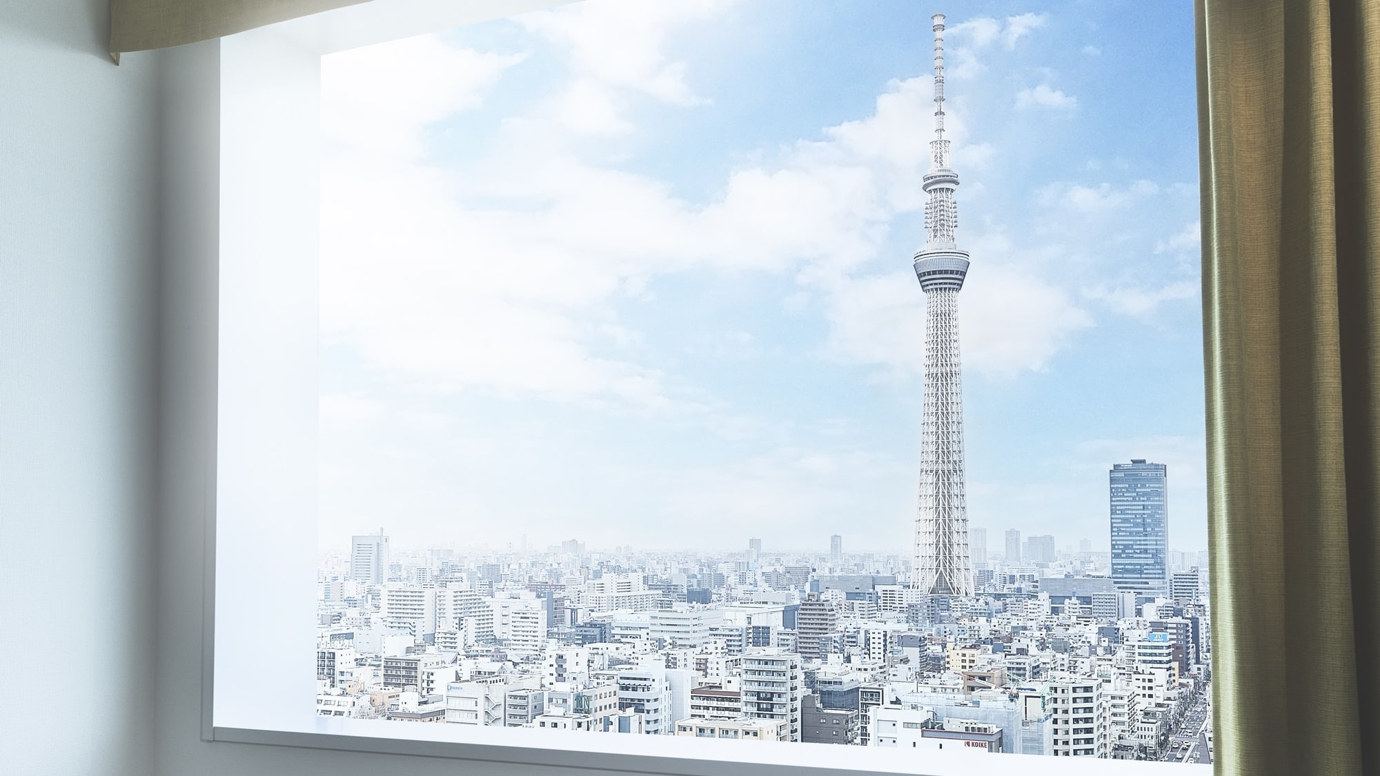 從塔景房看到的東京晴空塔(R)