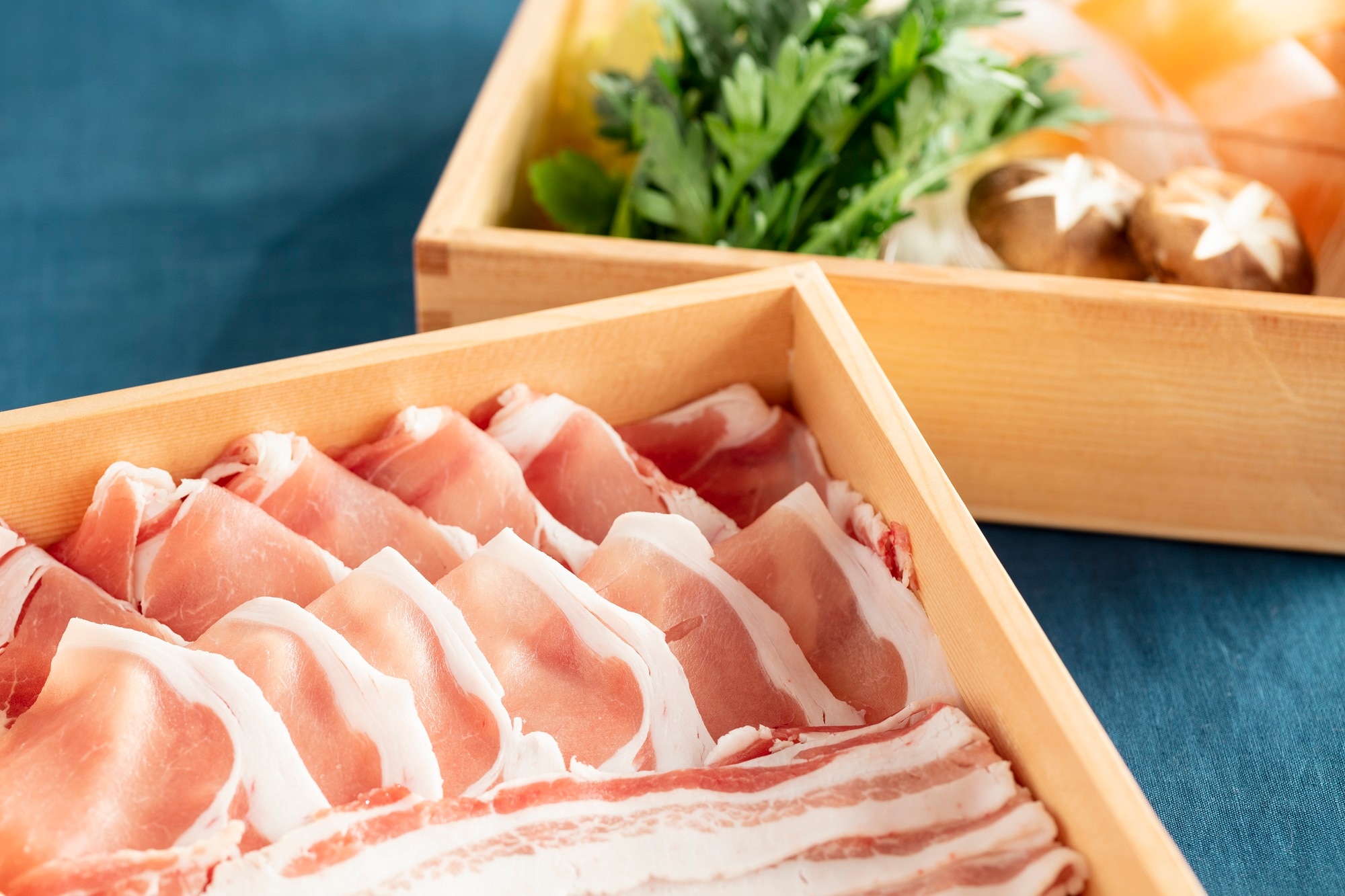 [ชาบูชาบูหมูดำล้วนที่ราบสูงคิริชิมะ] แพลน