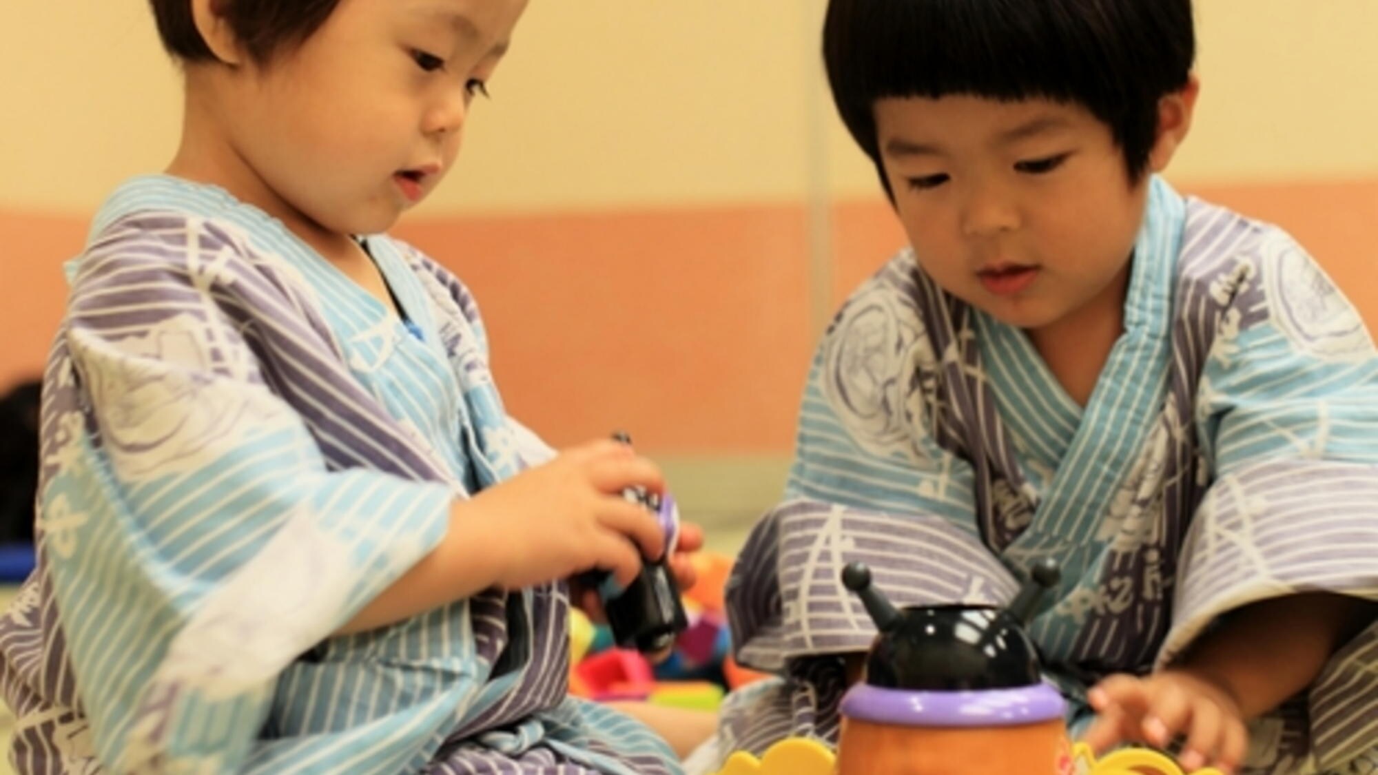 장난감도 있기 때문에 어린이도 즐겁게 식사