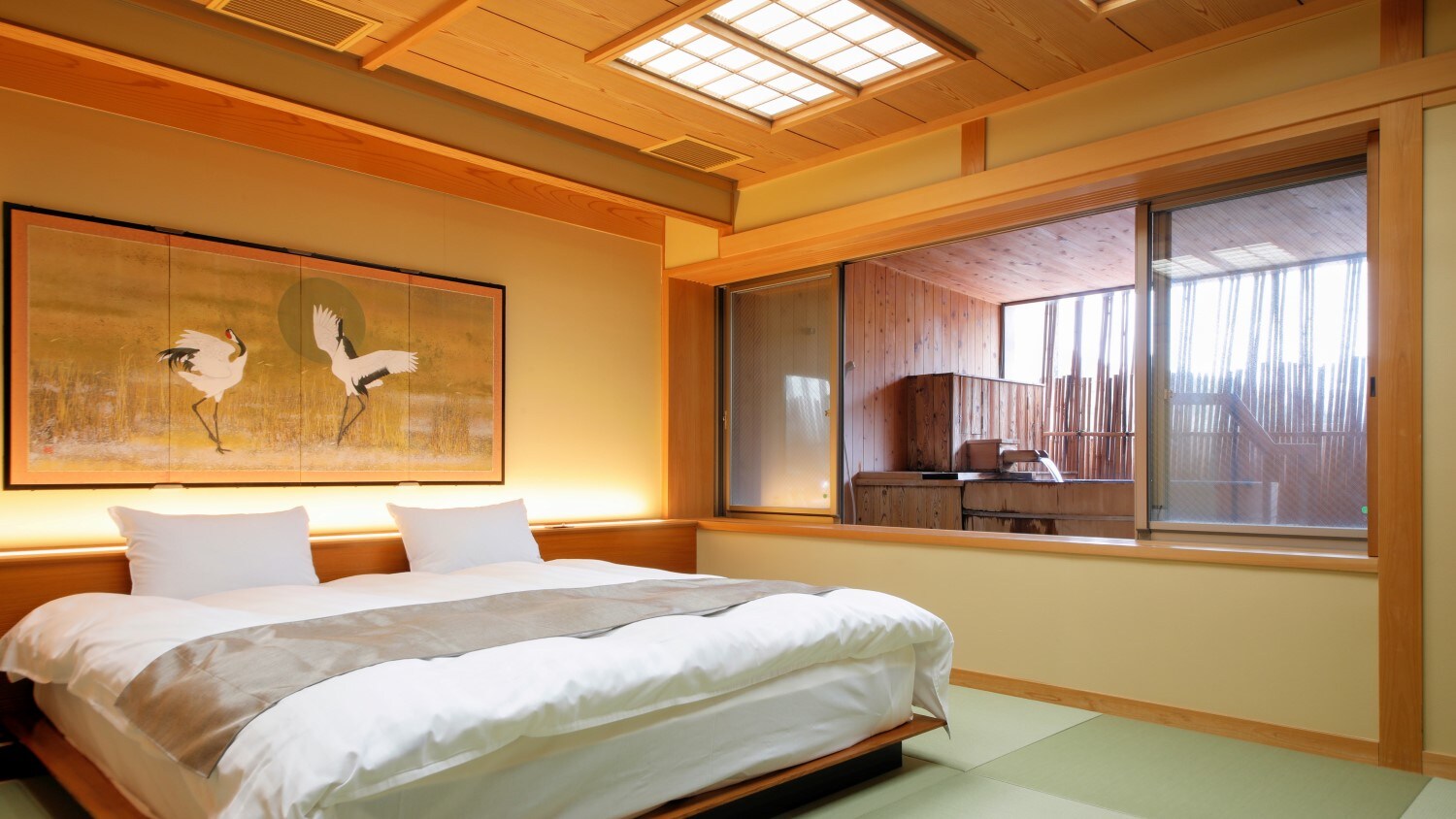 Western-style room with open-air bath-202 (valve pattern)