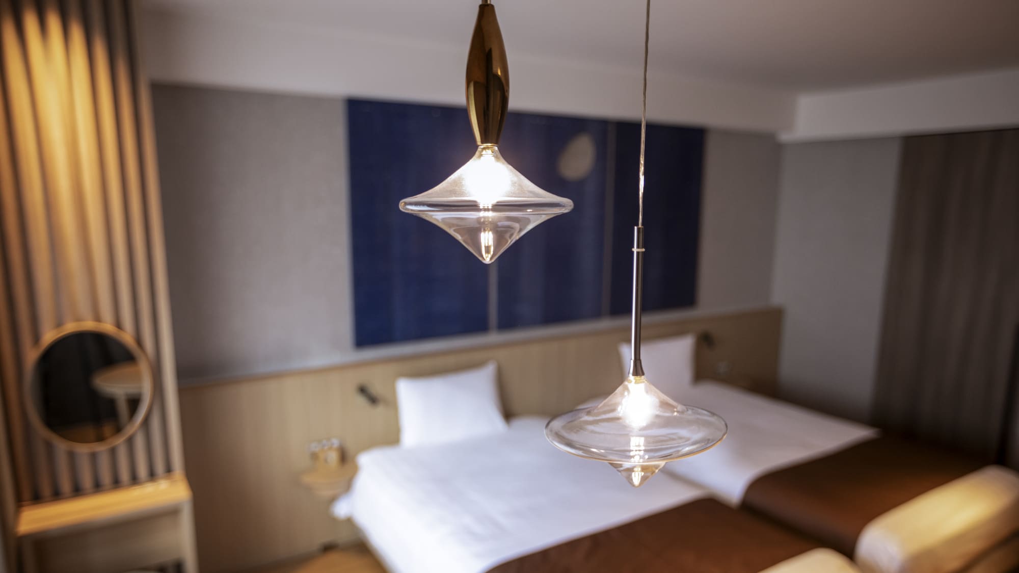 【슈페리어 트윈】조명 등의 인테리어에도 고집이 느껴진다