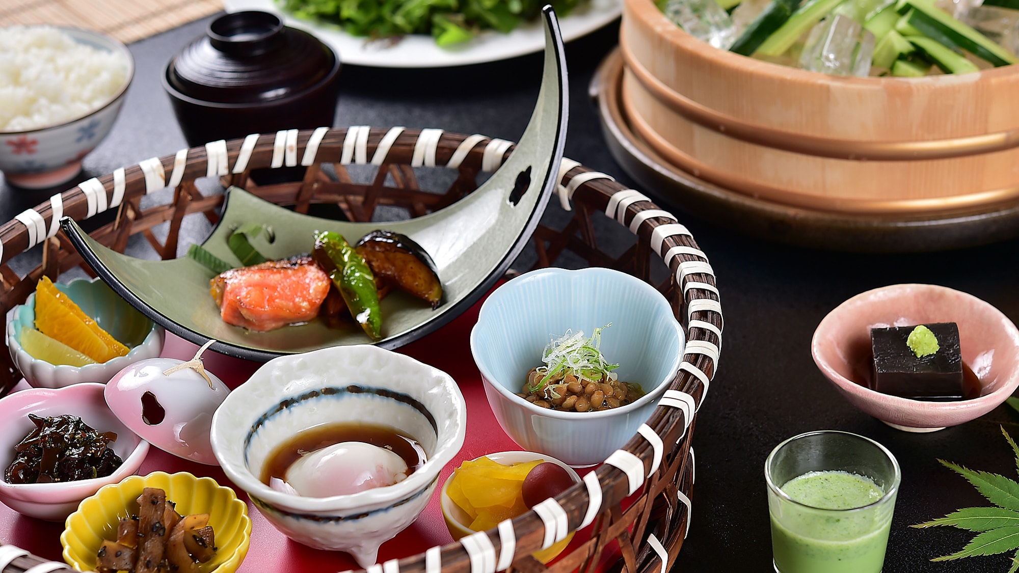 大量使用當地食材【南信州早餐】