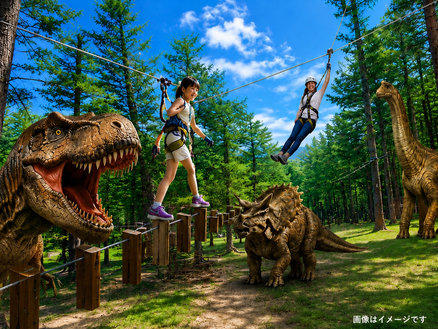 利斯特爾公園恐龍圖片