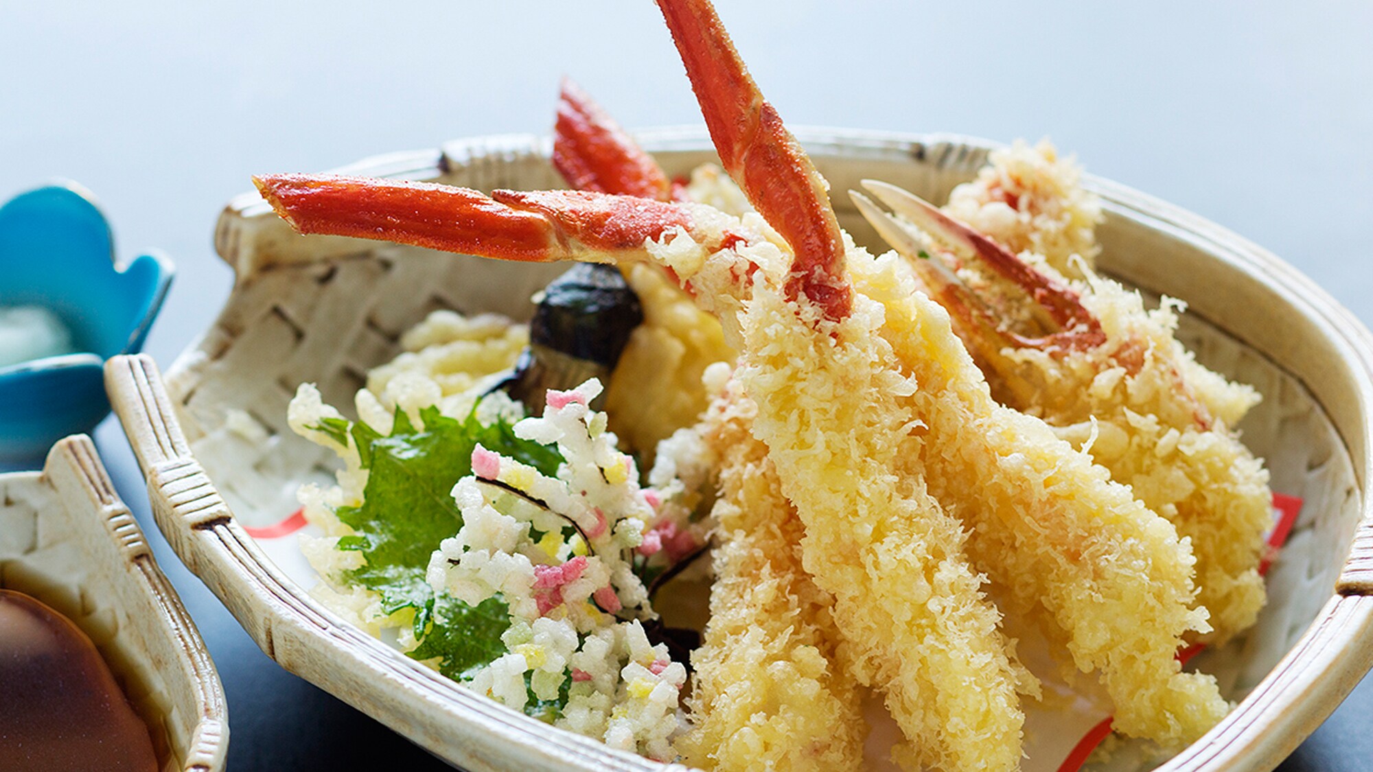 Crab tempura