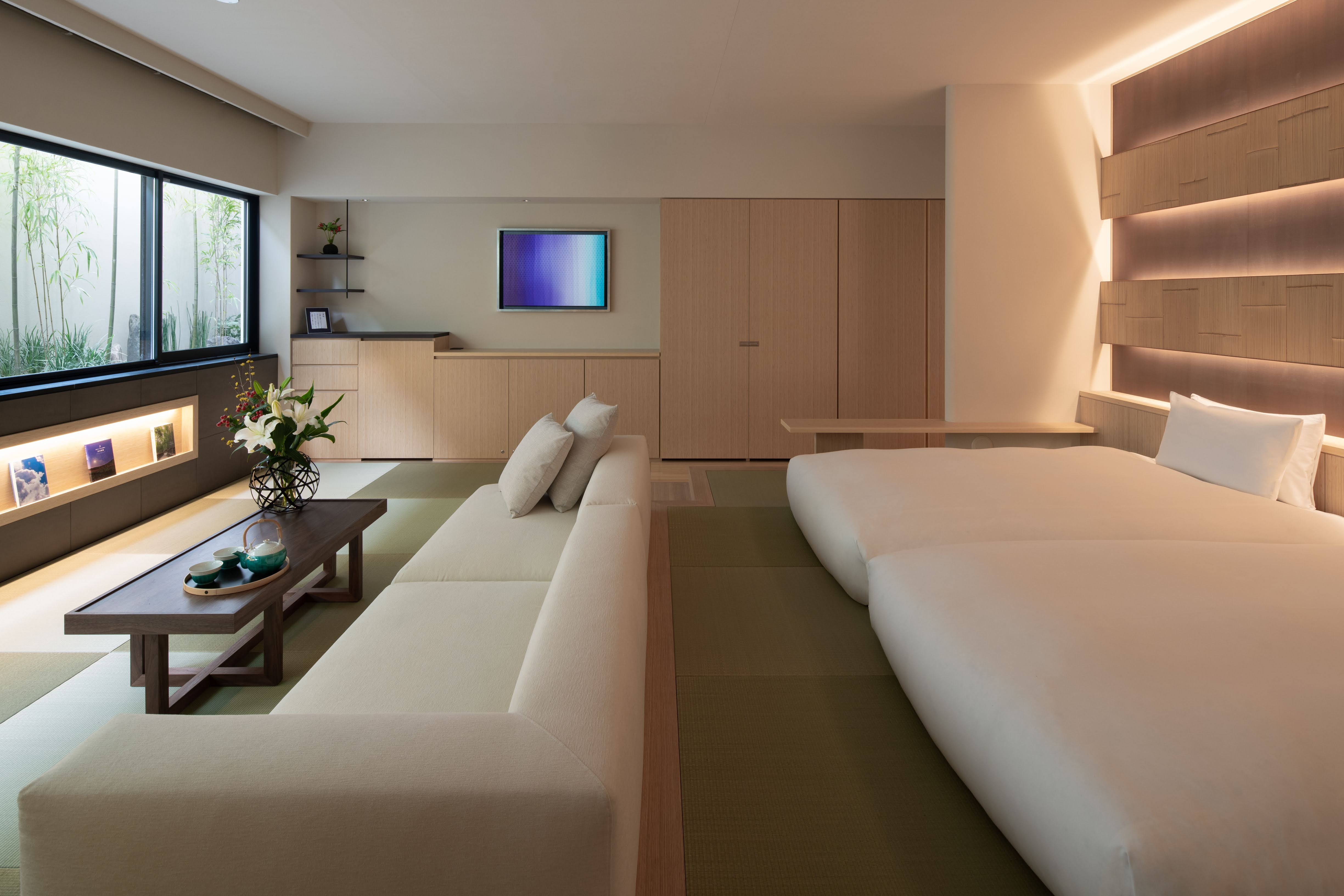 Bamboo suite room
