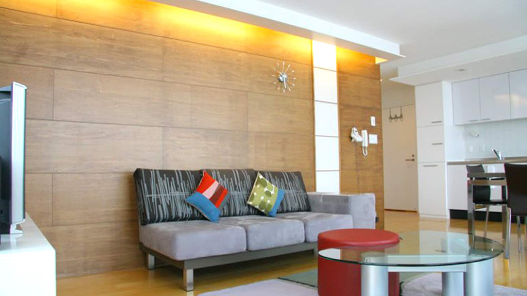 [1 bedroom] Living room