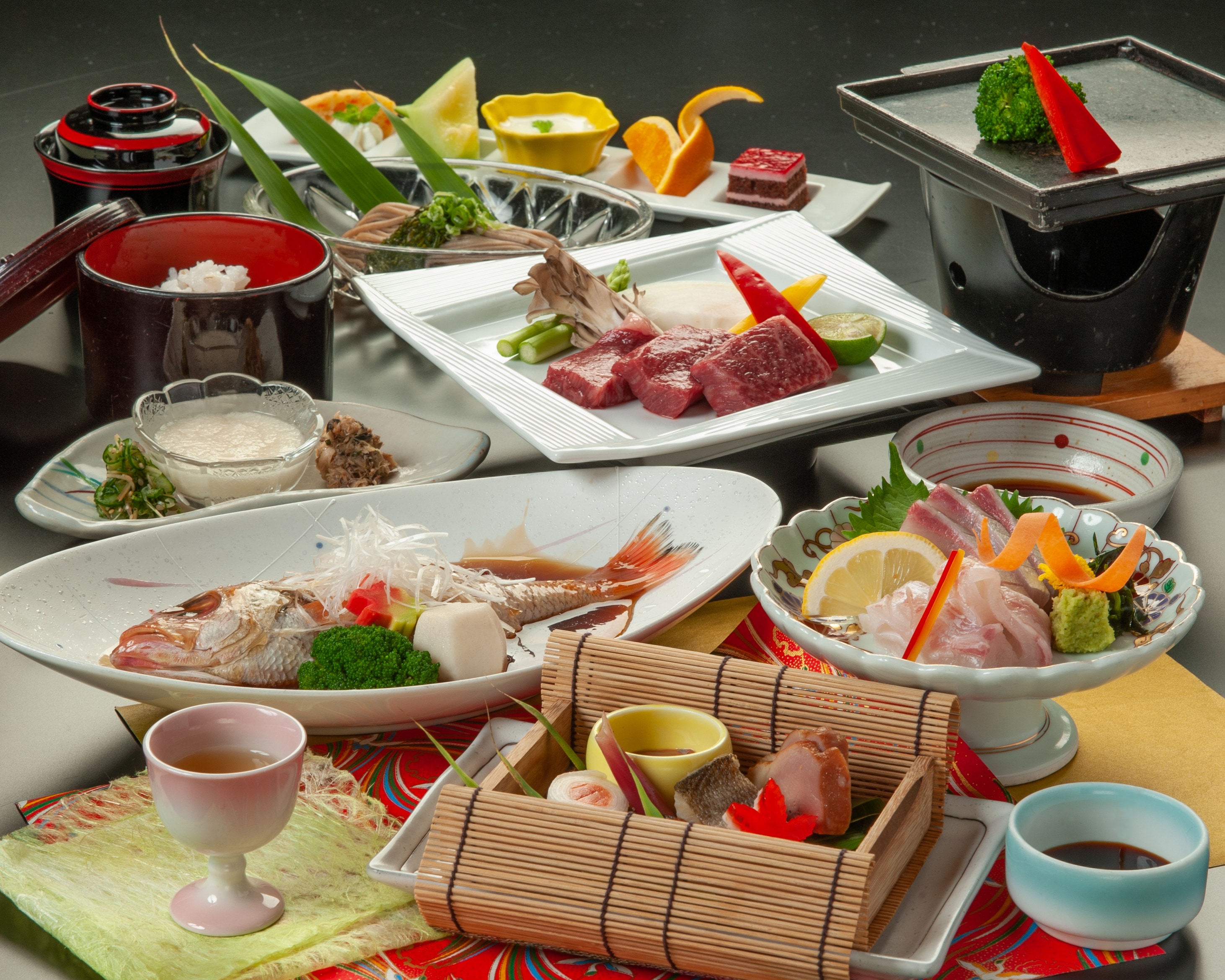 季节性怀石料理“匠”课程（示例）