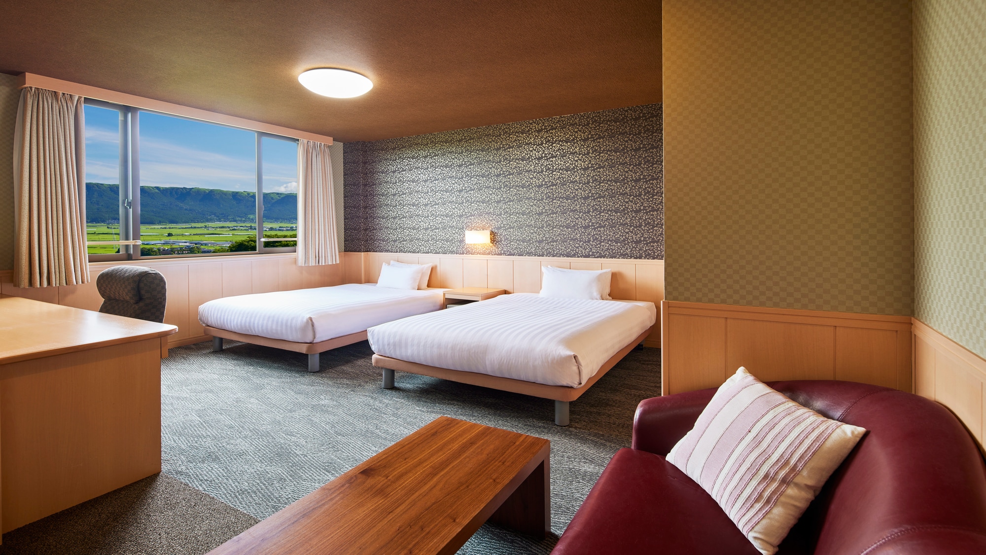 North Wing View Deluxe Twin Room with Bath