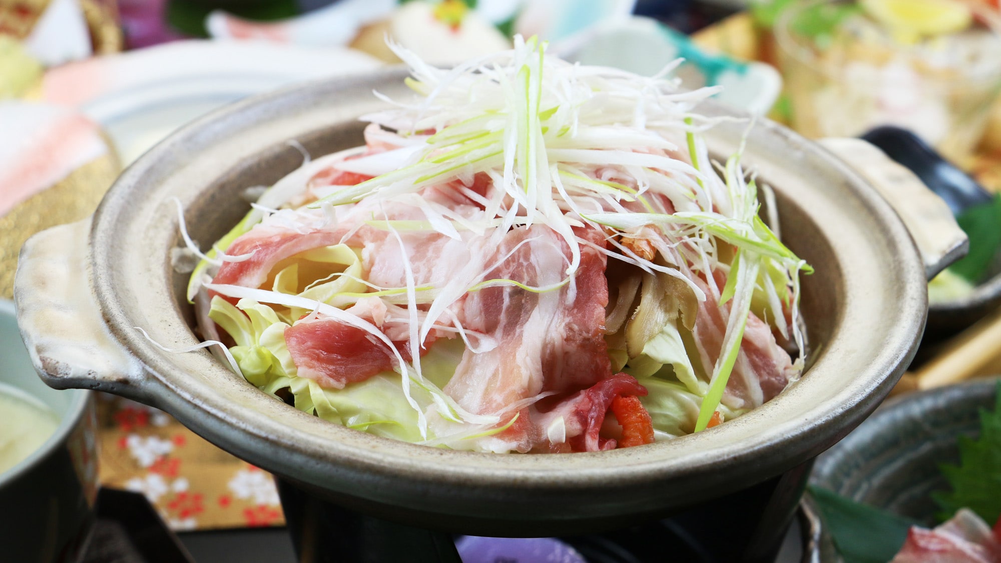 Steamed Mochi Pork and Cabbage