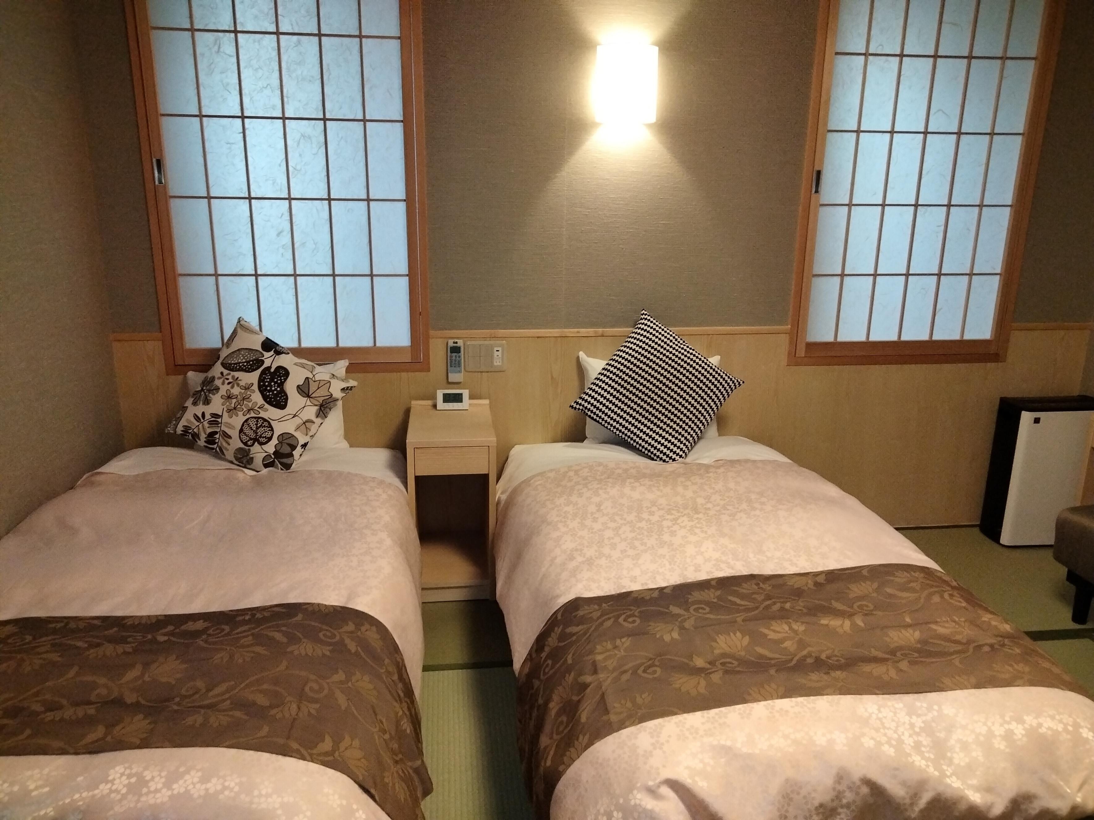 Japanese modern twin room