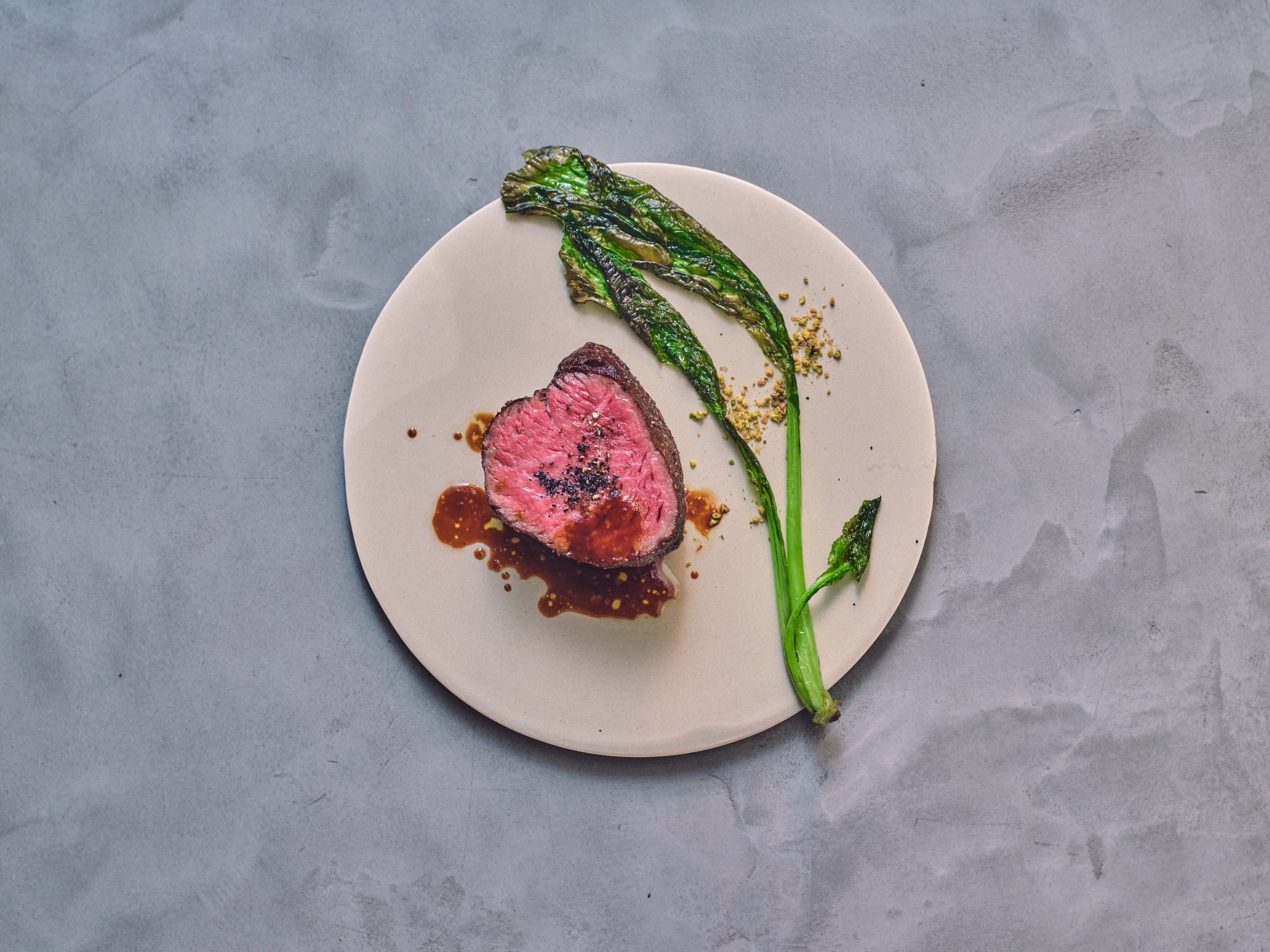 디너 메인 코스 HIDA BEEF