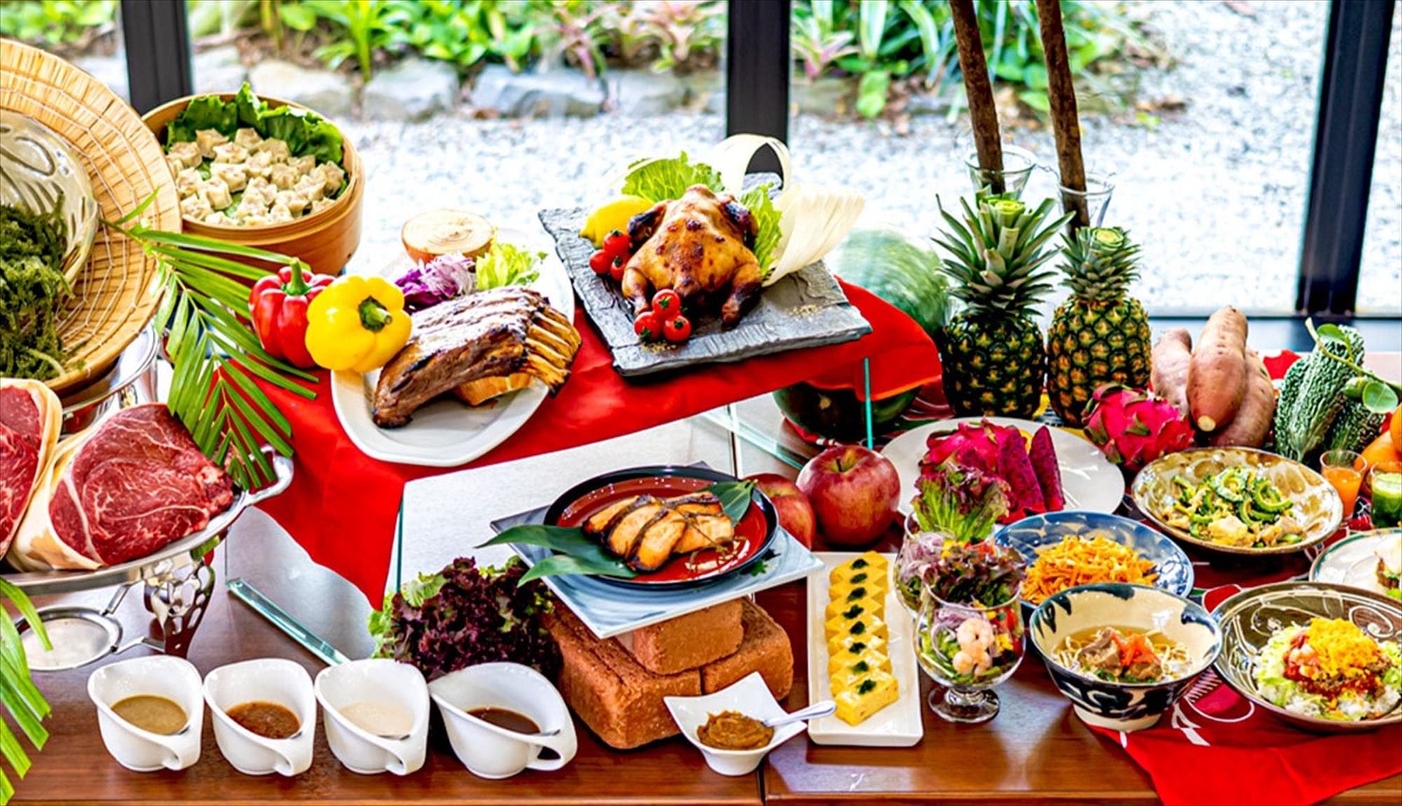 [Breakfast] Feel the food culture of Okinawa