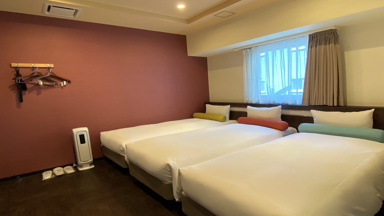 Triple room that can accommodate up to 3 people ♪