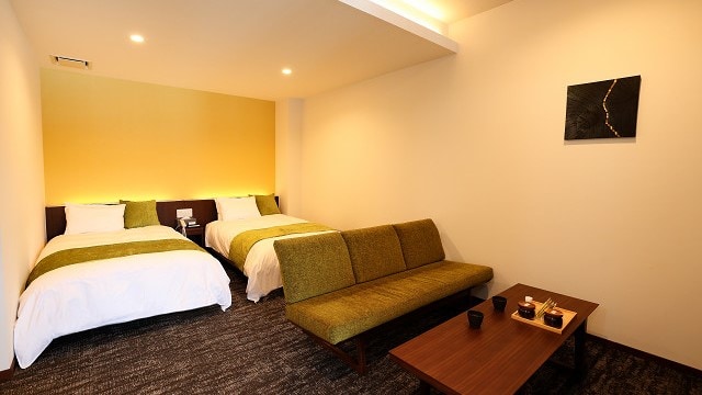 Guest room with open-air bath (44 square meters)