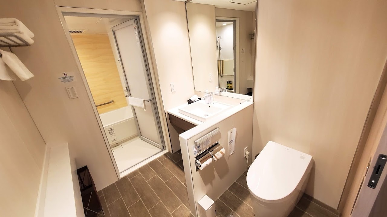 Standard twin room, EX twin room bathroom