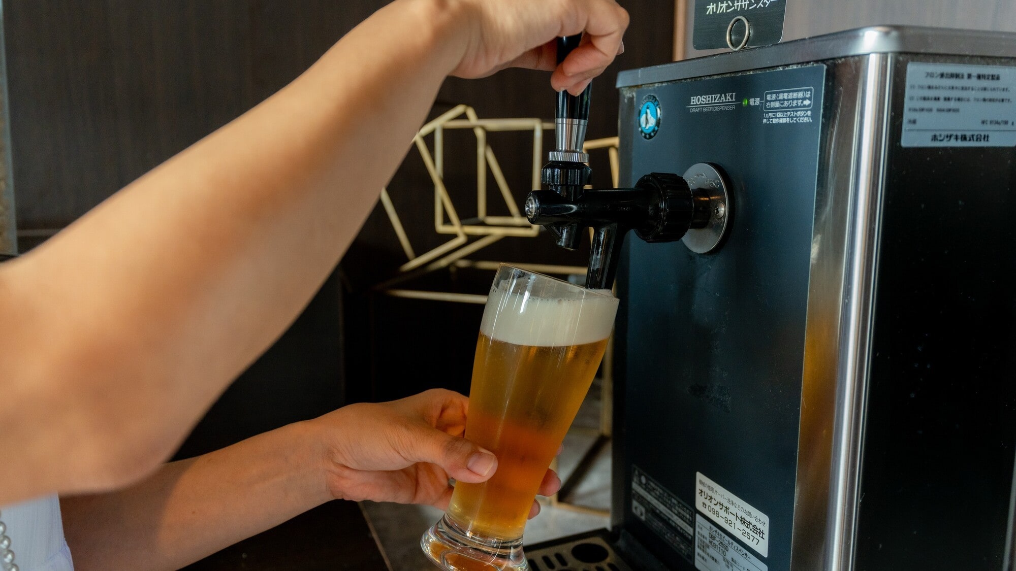 All-you-can-drink ice-cold Orion Southern Star!