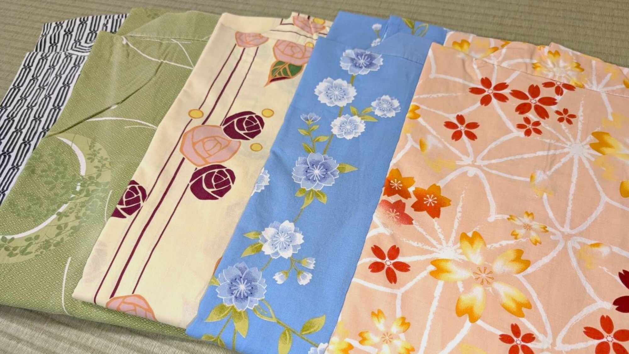 Choose your color yukata