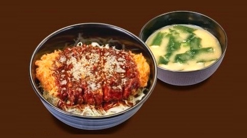 "Tonkatsu Matsunoya" special morning set meal "Miso Roast Katsudon" (5 am-11am)