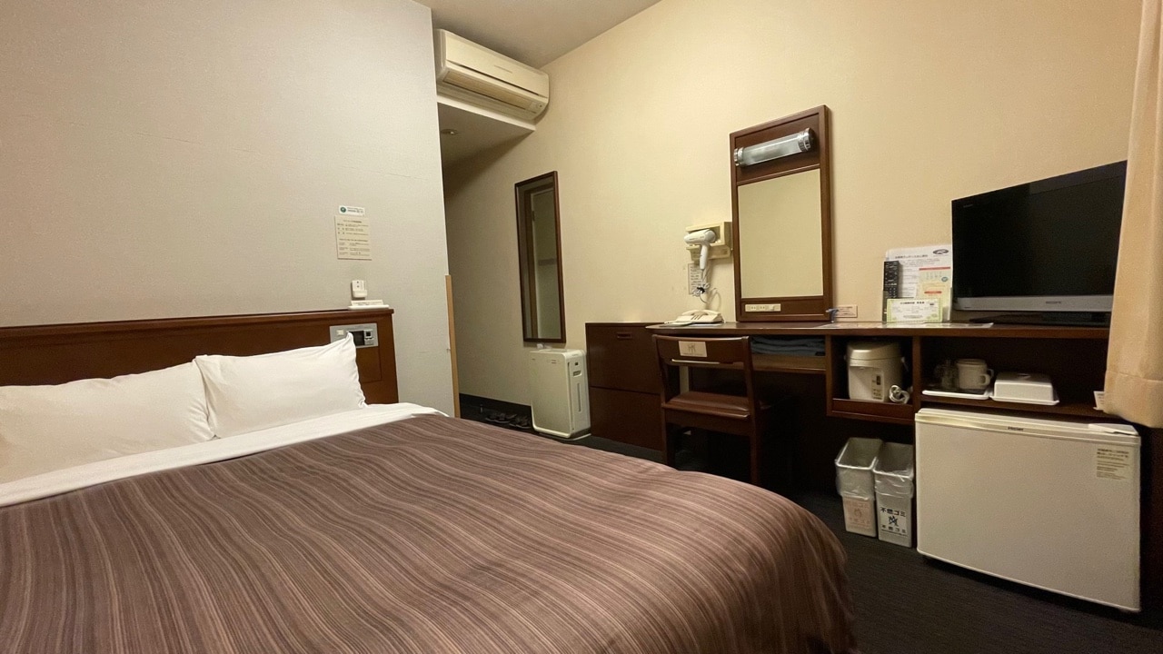 Semi-double room: 12.4㎡♢ Bed size: 130×200