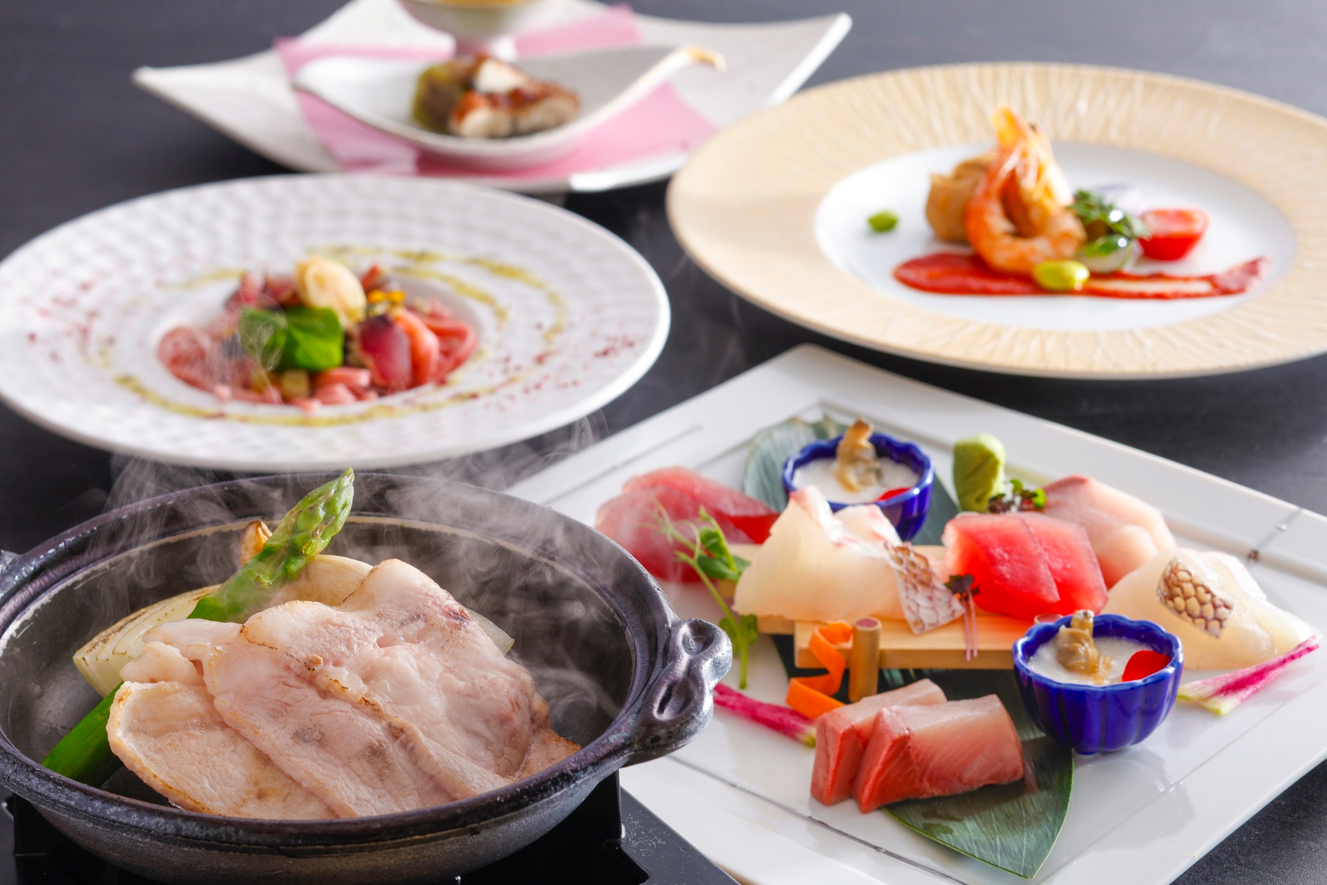 Image of the "Seasonal Kaiseki" menu for Summer 2026 (June-September 2026)