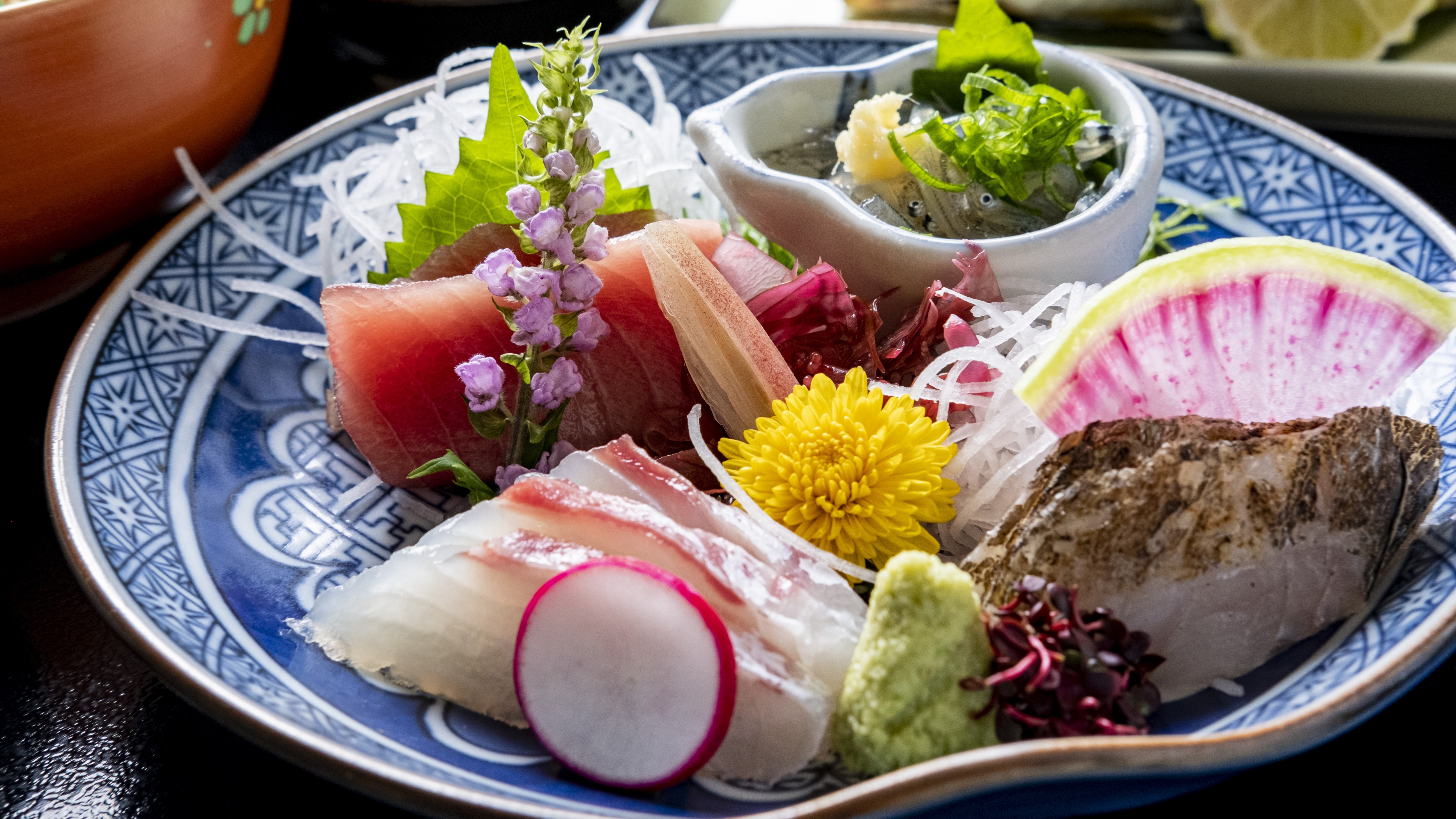 在 Kai 餐廳享用日本料理。