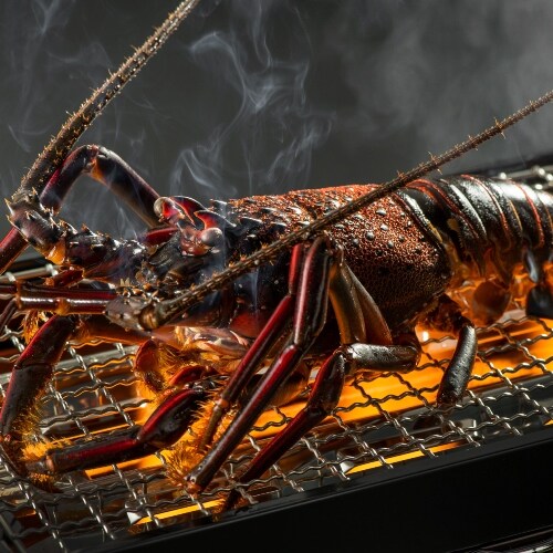 Grilled Boso shrimp!