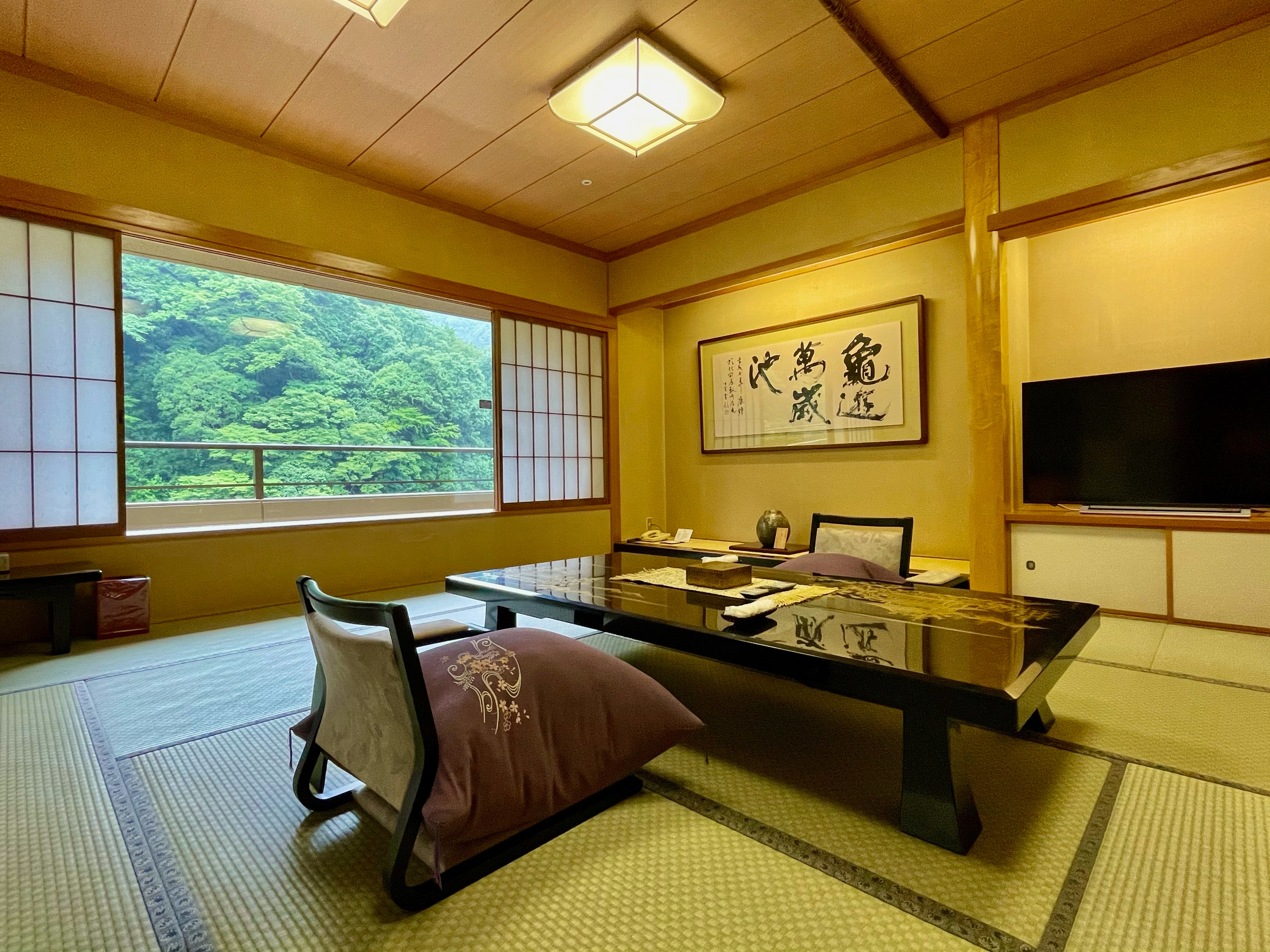 ห้องพรีเมียมพร้อมห้องอาบน้ำแบบเปิดโล่งสไตล์ญี่ปุ่น