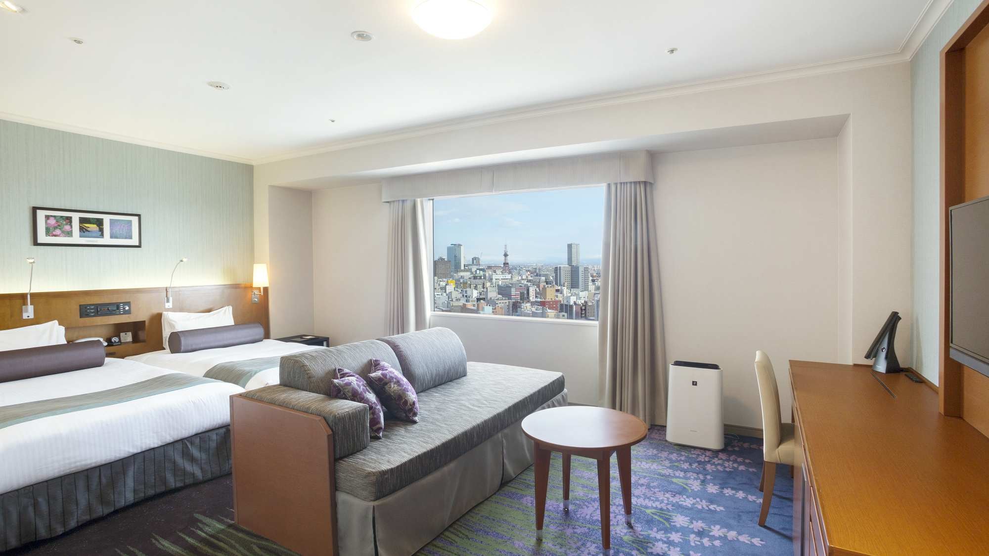 [Premium floor on 19th and 20th floors] Hollywood Twin Room (33㎡)