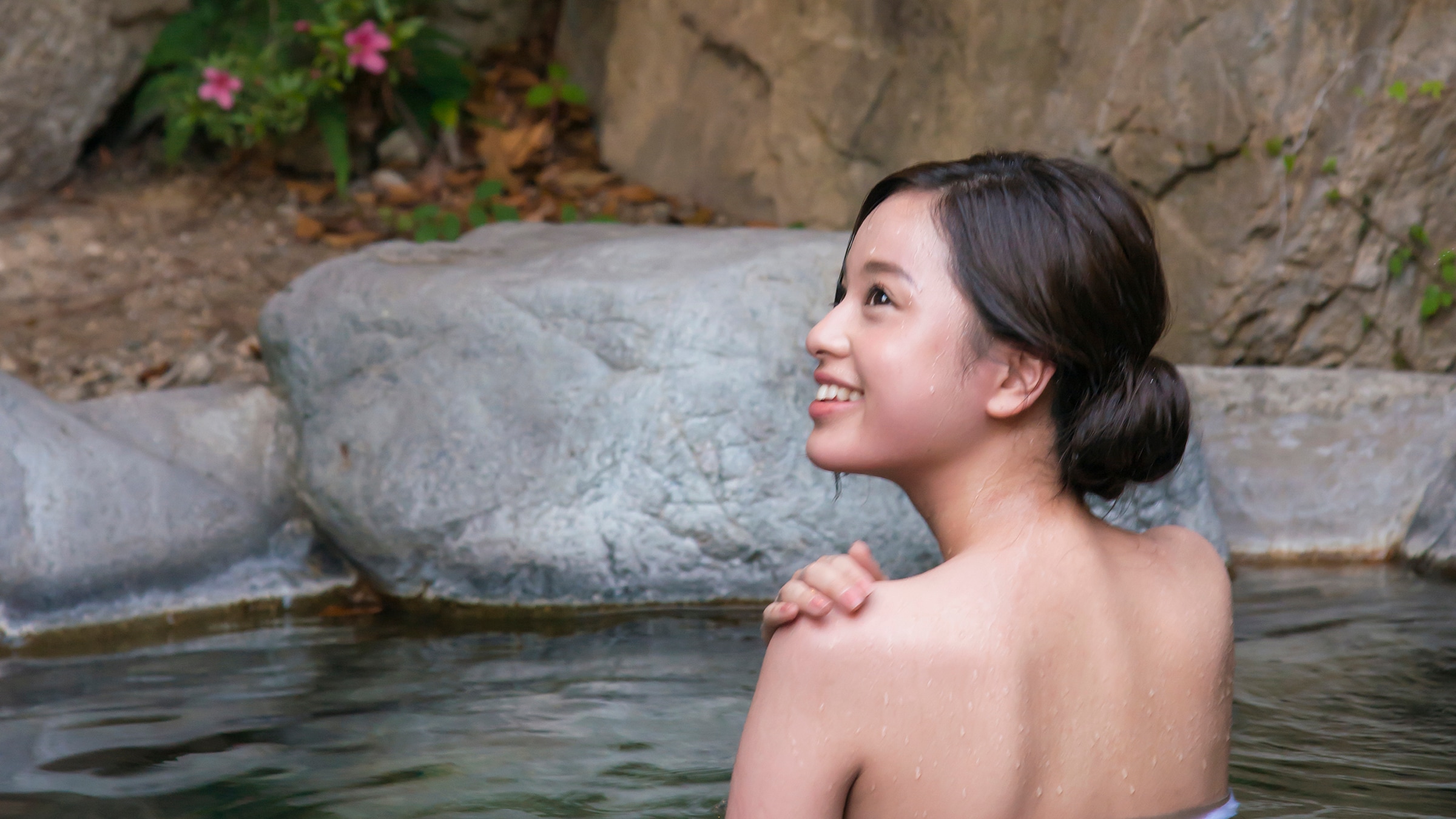 ◆ Hot spring open-air bath