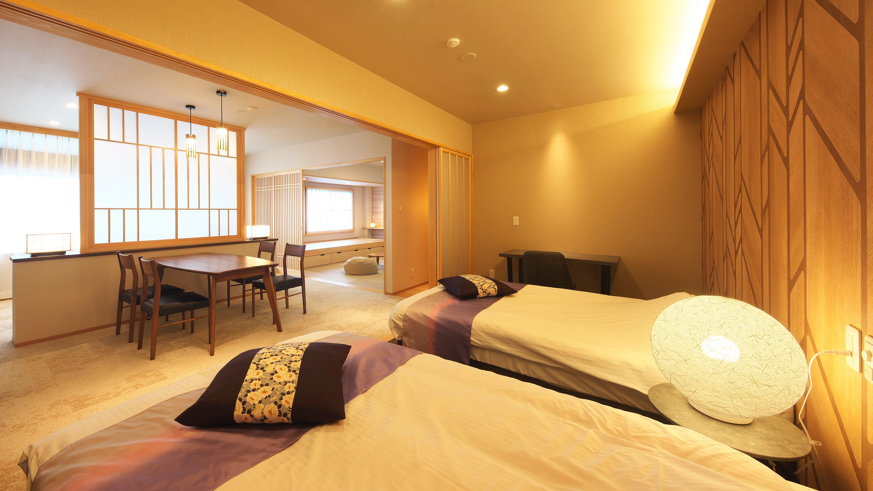 Bedroom 2 semi-double beds