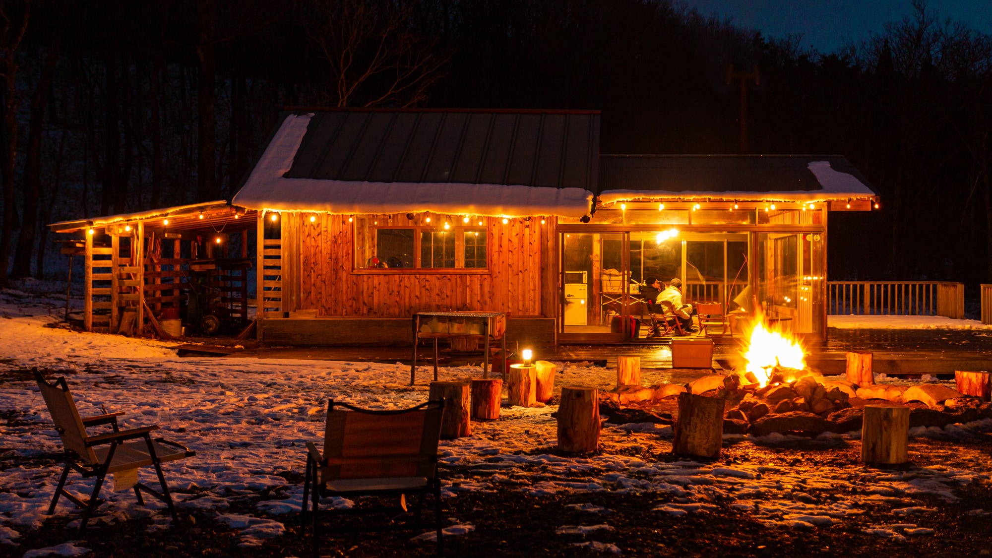# [Sound Forest] The 3,000m2 campsite is your own space. Enjoy a special moment...