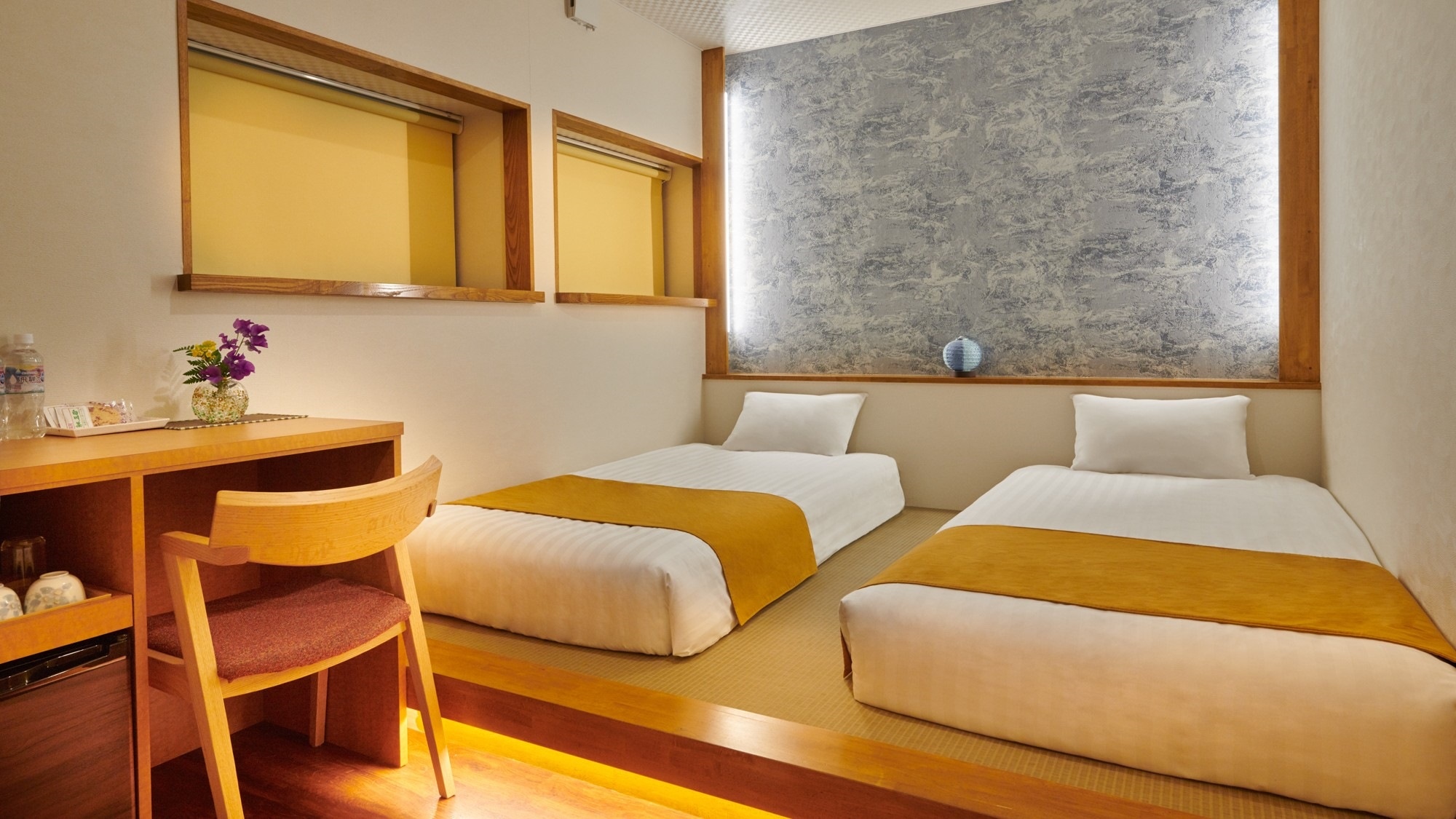 [Japanese bed twin room]