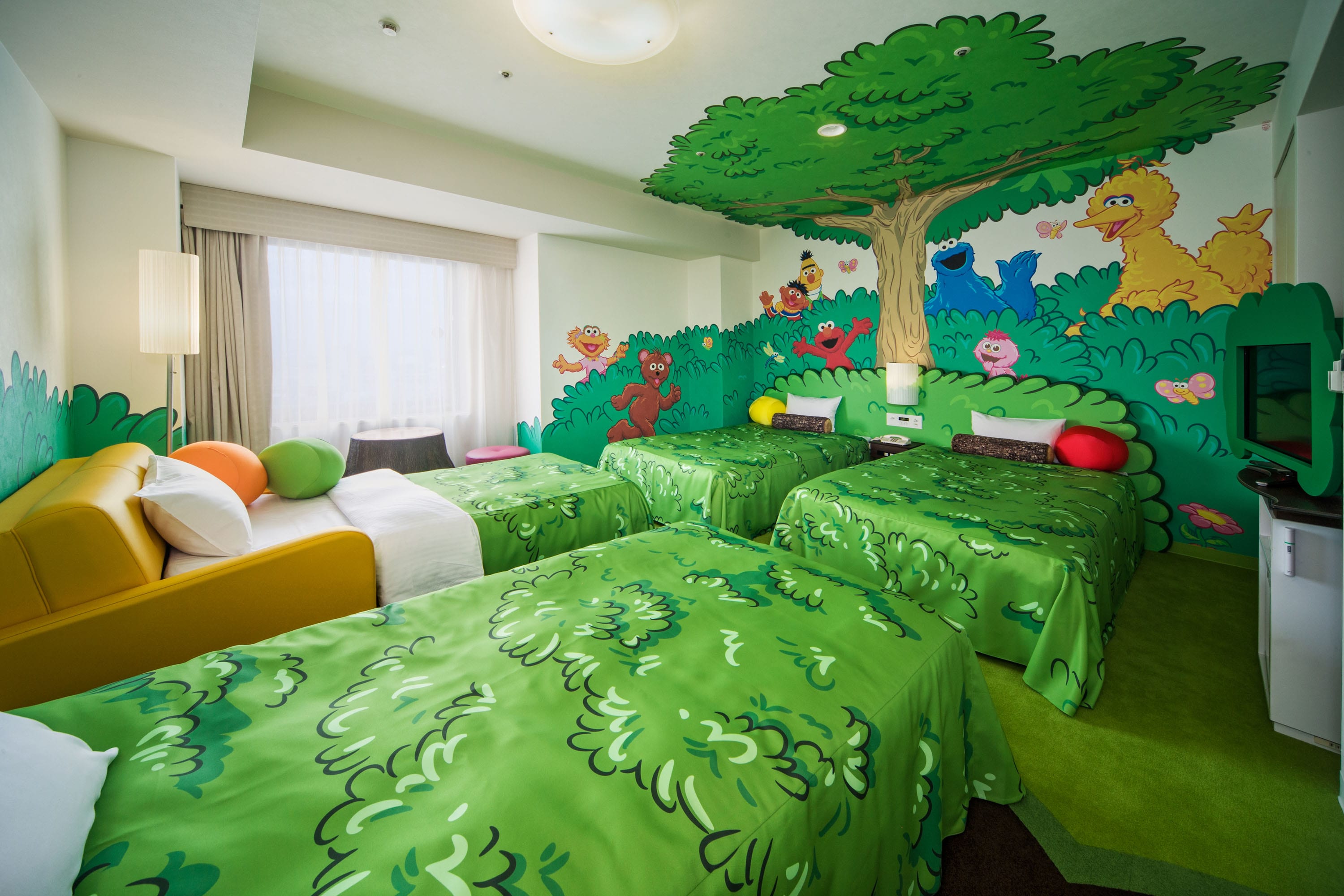 Sesame Street TM Big Forest Room