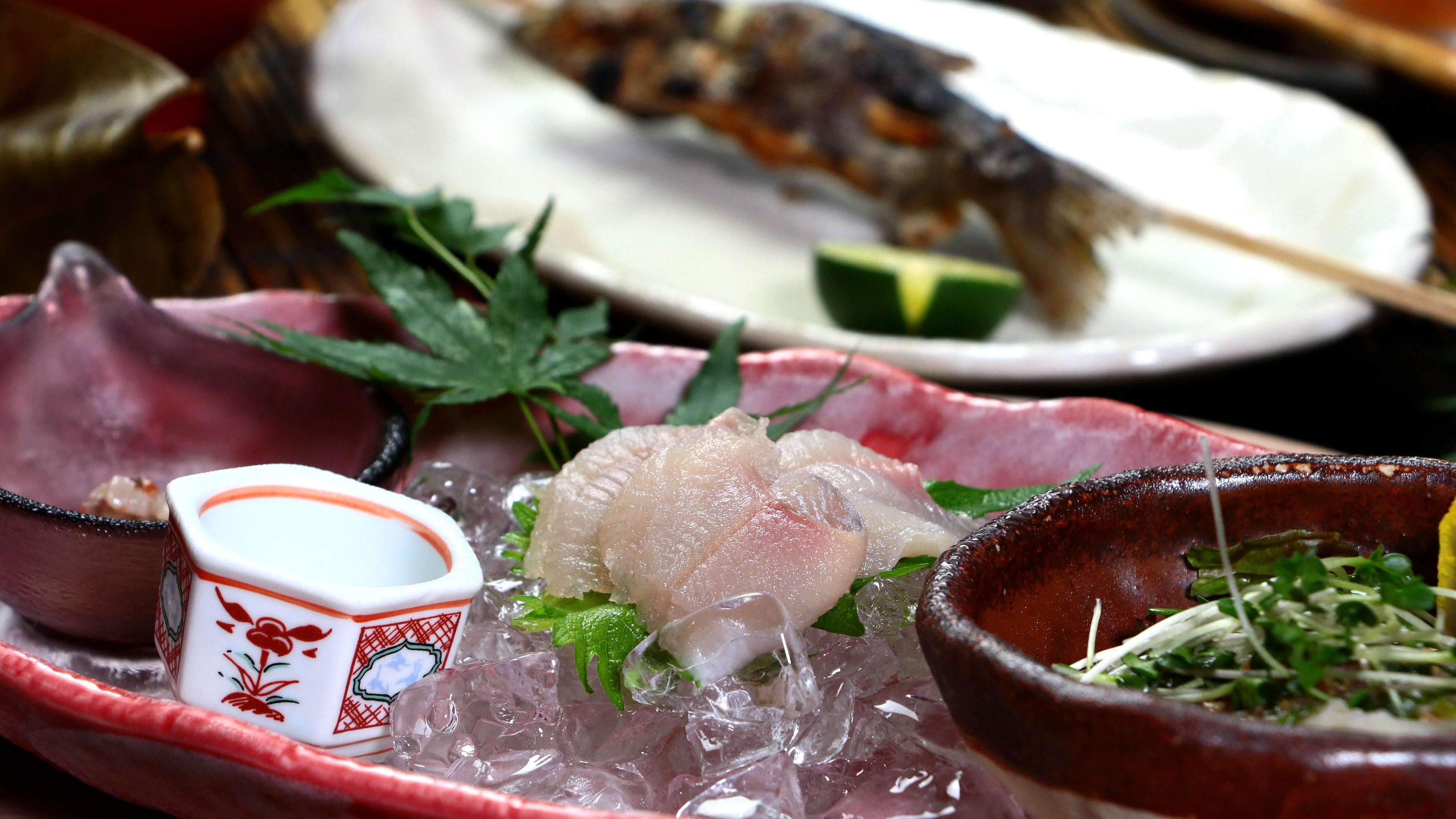 [Iwana sashimi]