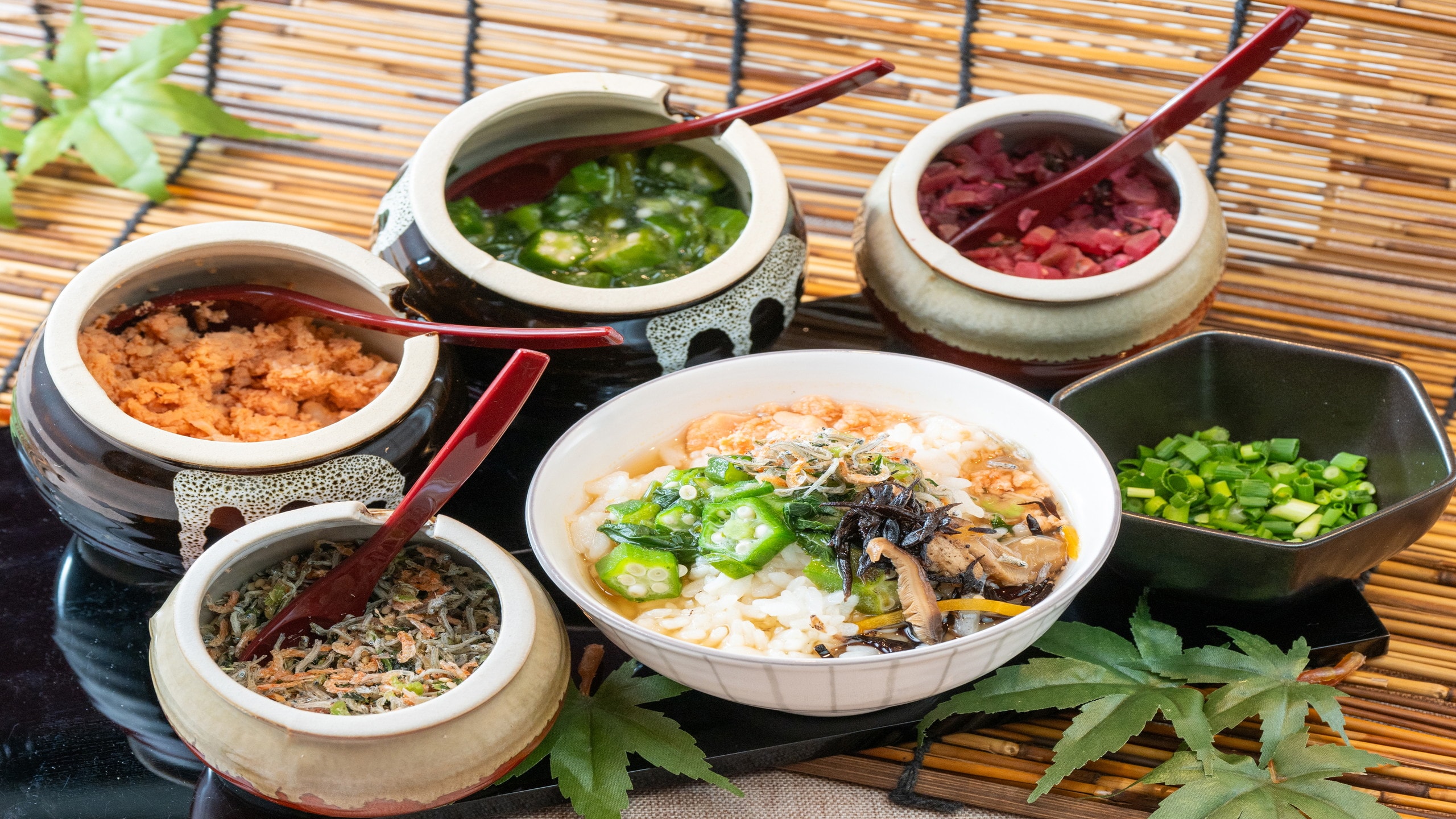 [Prasmanan Jepang dan Barat] Dashi Chazuke - Sesuaikan dengan dashi hangat dan berbagai bumbu