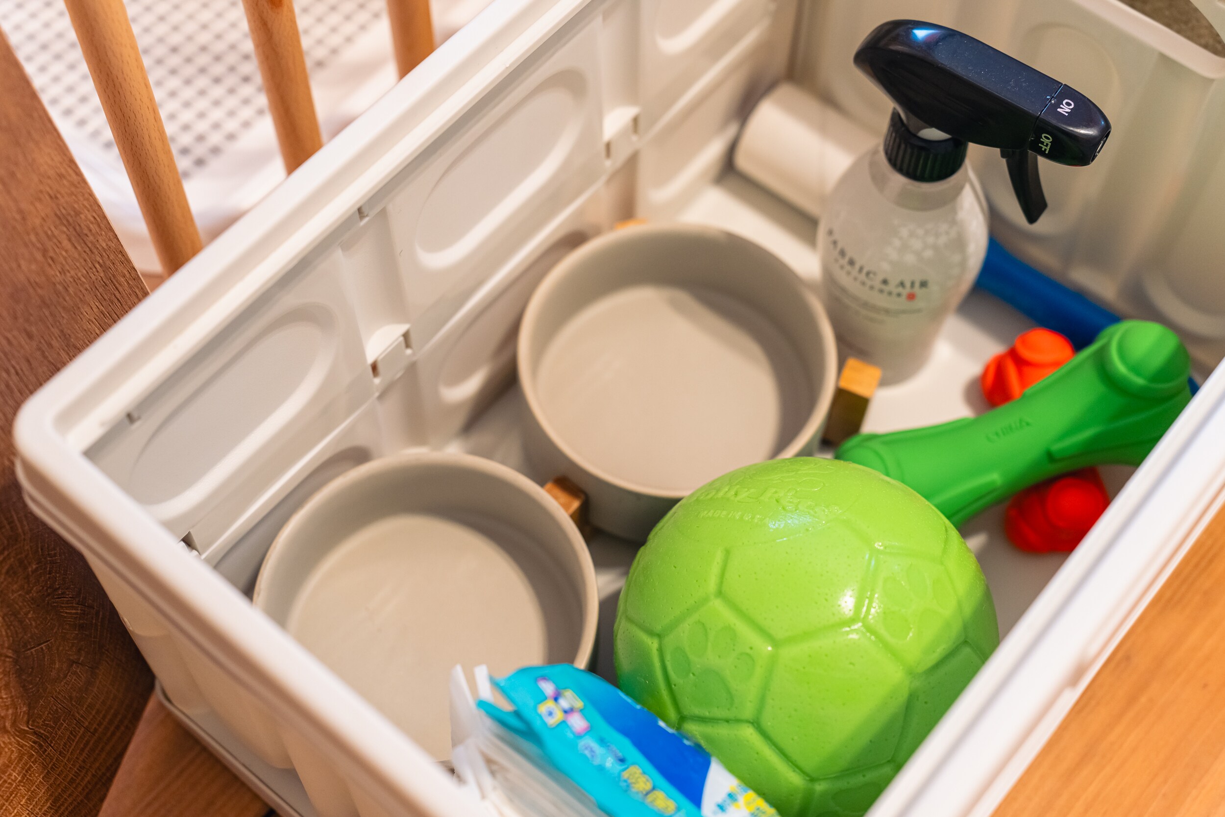 Pet room and pet amenities